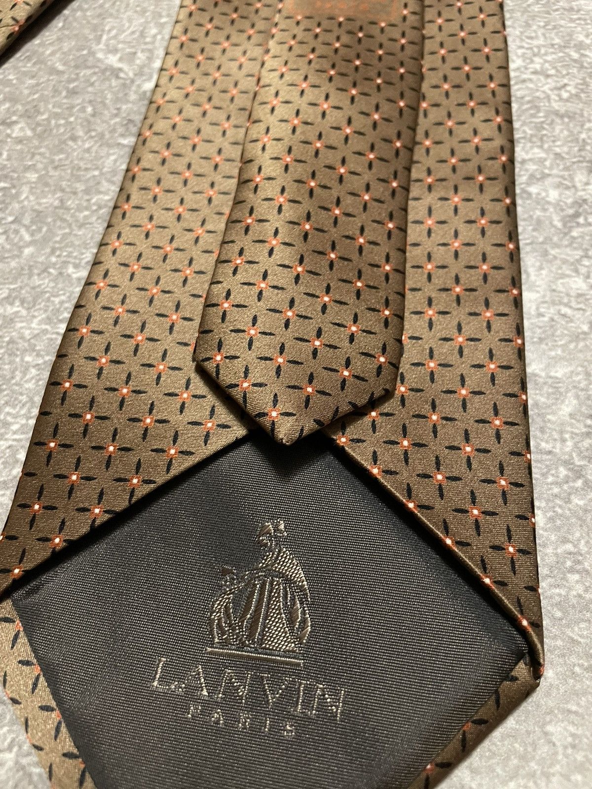 Lanvin Vintage Lanvin Tie Size ONE SIZE - 4 Thumbnail