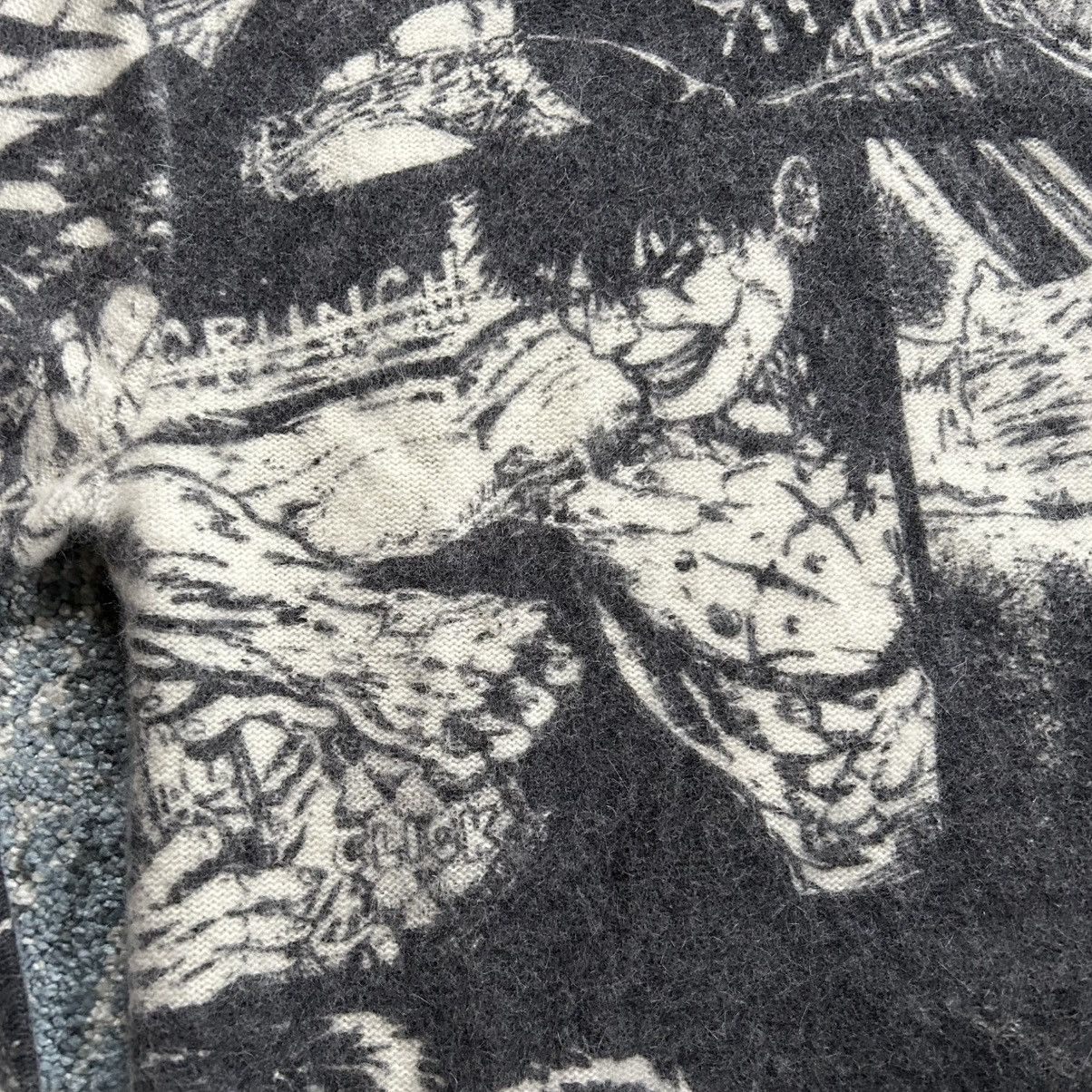 Supreme FALL WiNTER 2021 THE CROW MOHAiR KNiT CREWNECK SWEATER MANGA Size US S / EU 44-46 / 1 - 7 Thumbnail