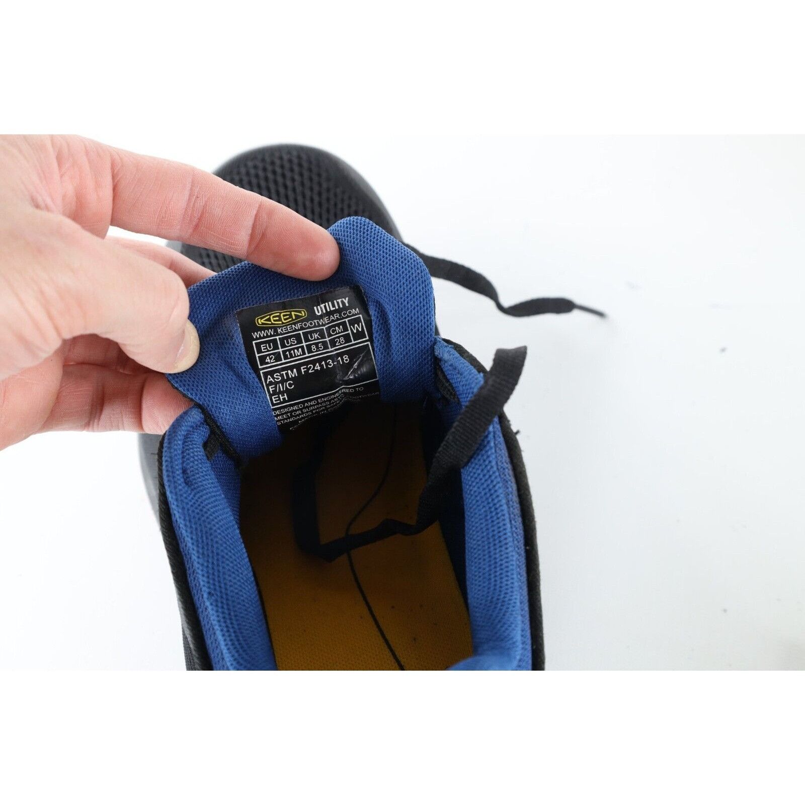 KEEN Keen Utility Metatomical Steel Toe Safety Work Shoe Size US 11 / EU 44 - 8 Thumbnail