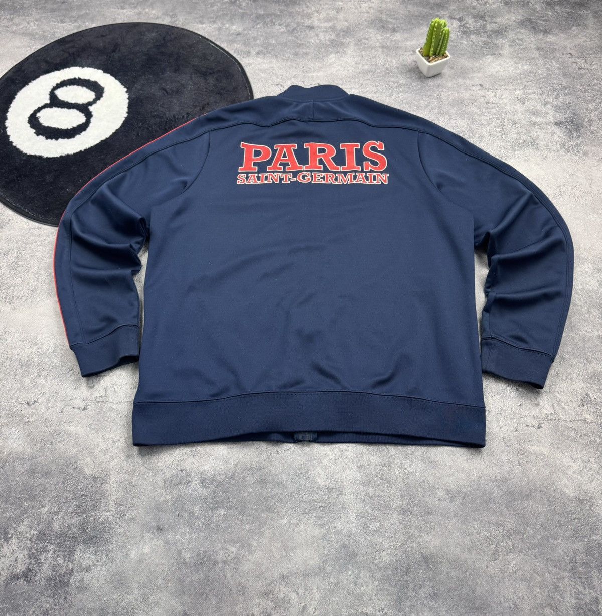 Nike Nike Paris Saint-Germain PSG Track Jacket Full Zip Soccer Size US XL / EU 56 / 4 - 17 Thumbnail