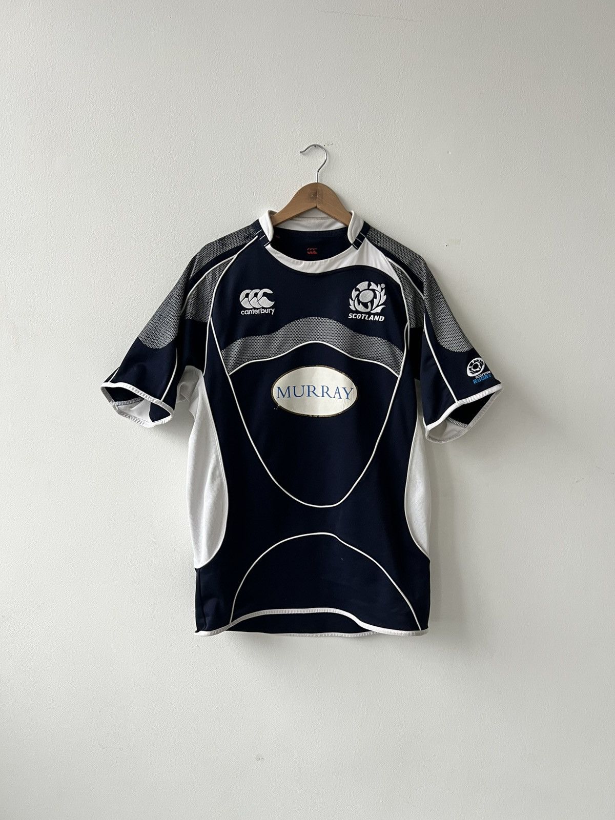 Canterbury of New Zealand × Vintage 🩸RARE🩸Canterbury Scotland Rugby 2008 Vintage Jersey Size US L / EU 52-54 / 3 - 1 Thumbnail