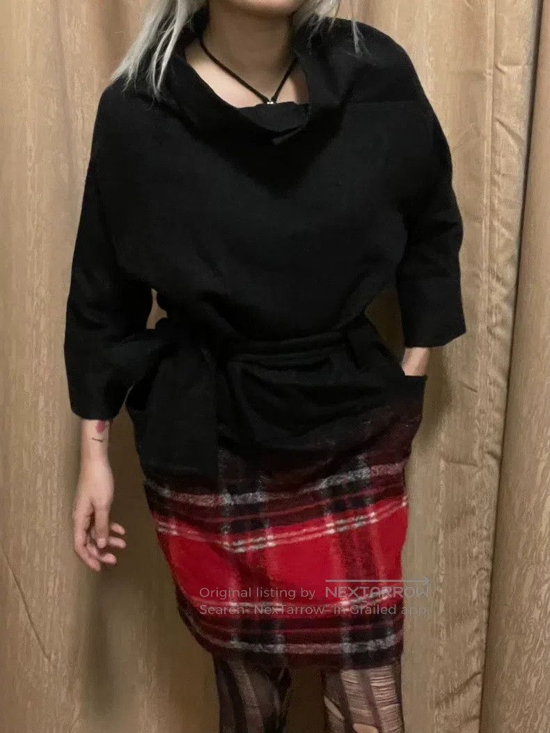 Vivienne Westwood Vivienne Westwood Red Plaid Wool Dress Size S / US 4 / IT 40 - 3 Thumbnail