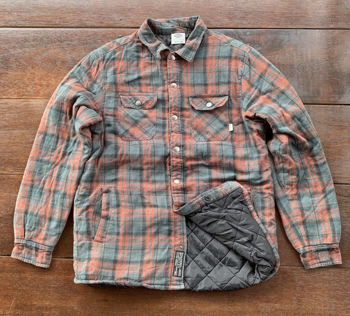 Dickies Dickies quilted puff lining tartan work jacket Size US M / EU 48-50 / 2 - 1 Thumbnail