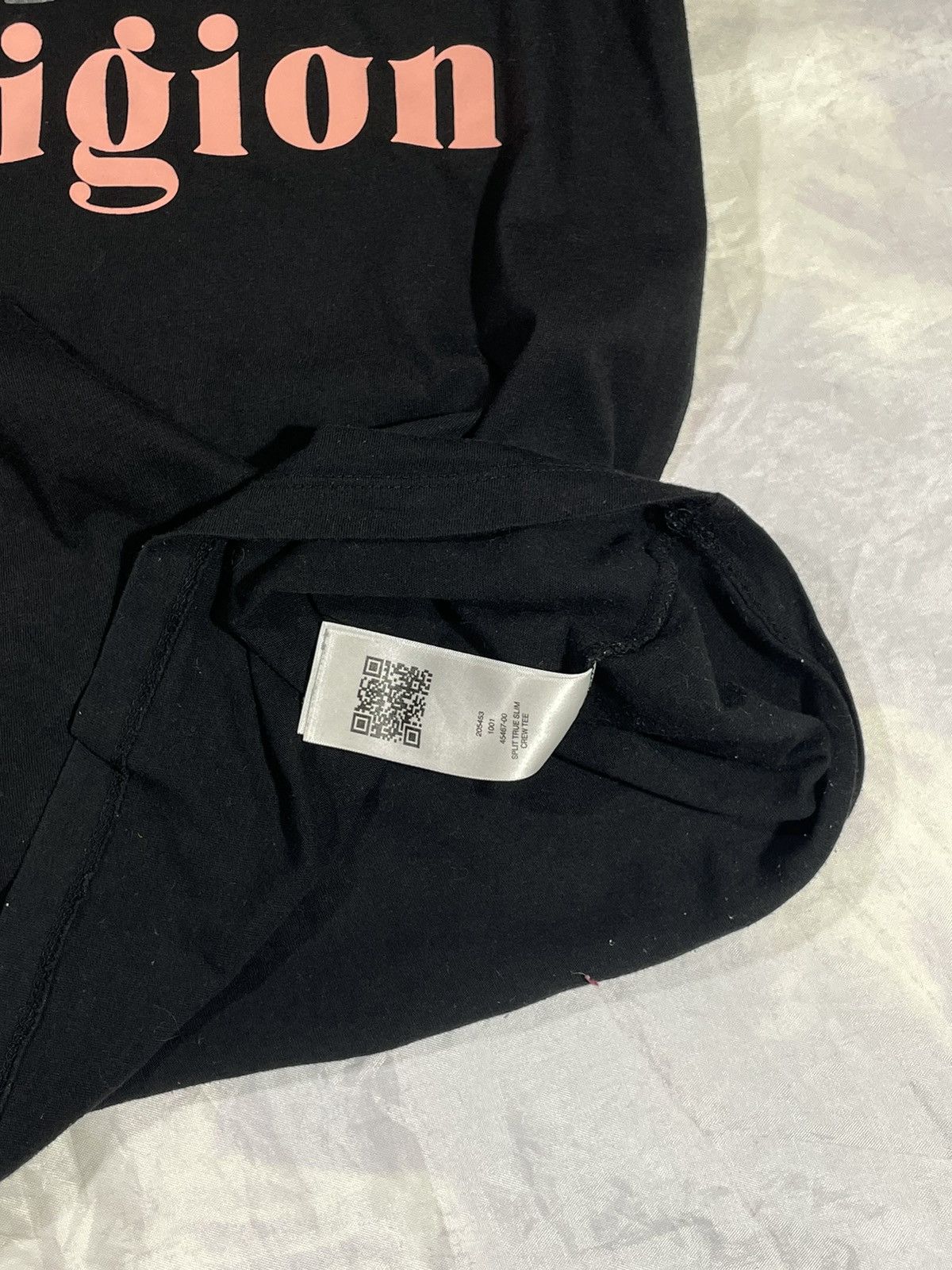 True Religion True Religion Women's Black Large T-Shirt Multi Color Tee Size L / US 10 / IT 46 - 8 Thumbnail