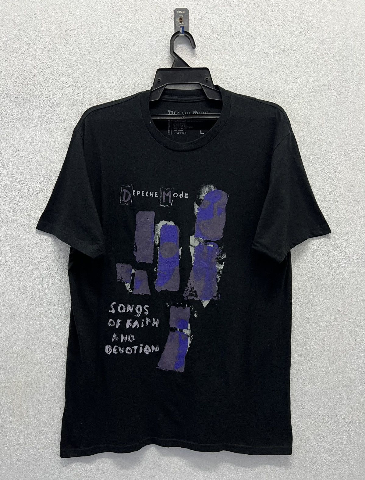 Band Tees BAND DEPECHE MODE SONGS OF FAITH AND DEVOTION SHIRT Size US L / EU 52-54 / 3 - 1 Thumbnail