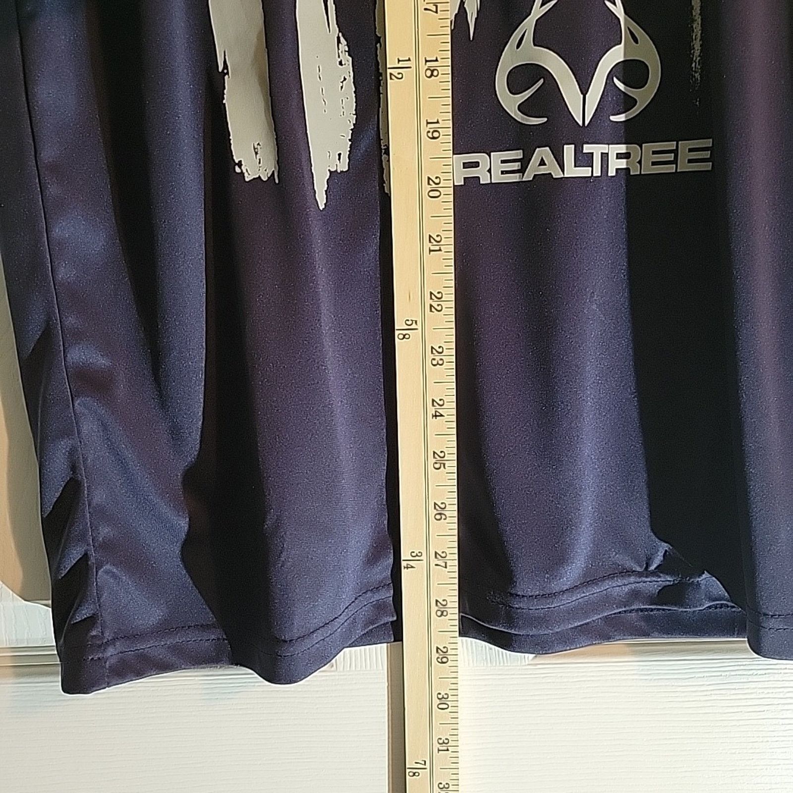 Realtree Realtree Outdoors Flag Graphic TShirt Men's Medium Cabincore Size US M / EU 48-50 / 2 - 5 Thumbnail