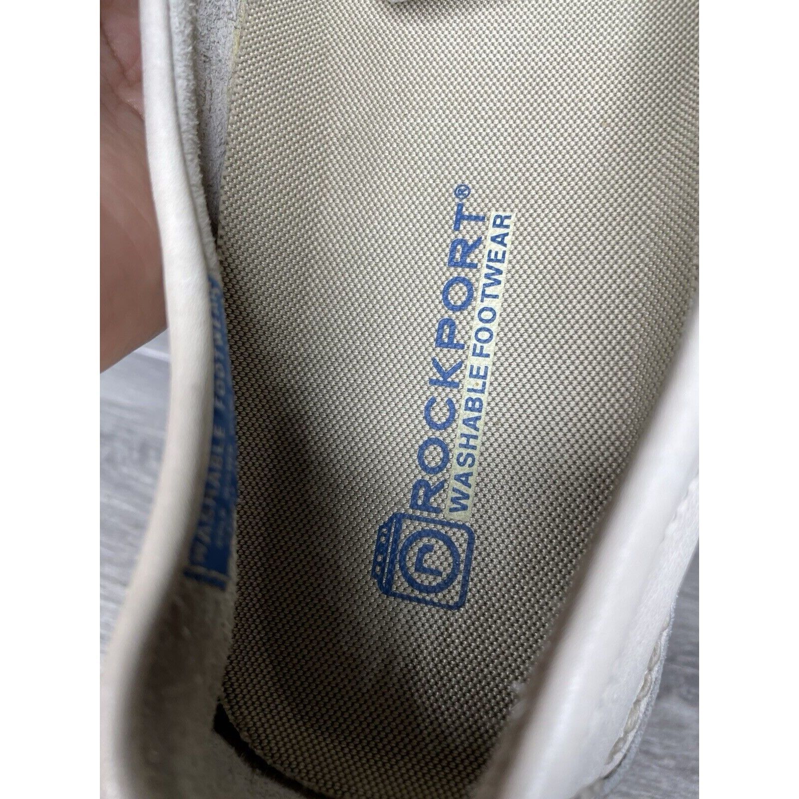 Rockport Rockport Washable Footwear Ivory Cream Leather Driving Shoes Size US 10.5 / EU 43-44 - 21 Thumbnail