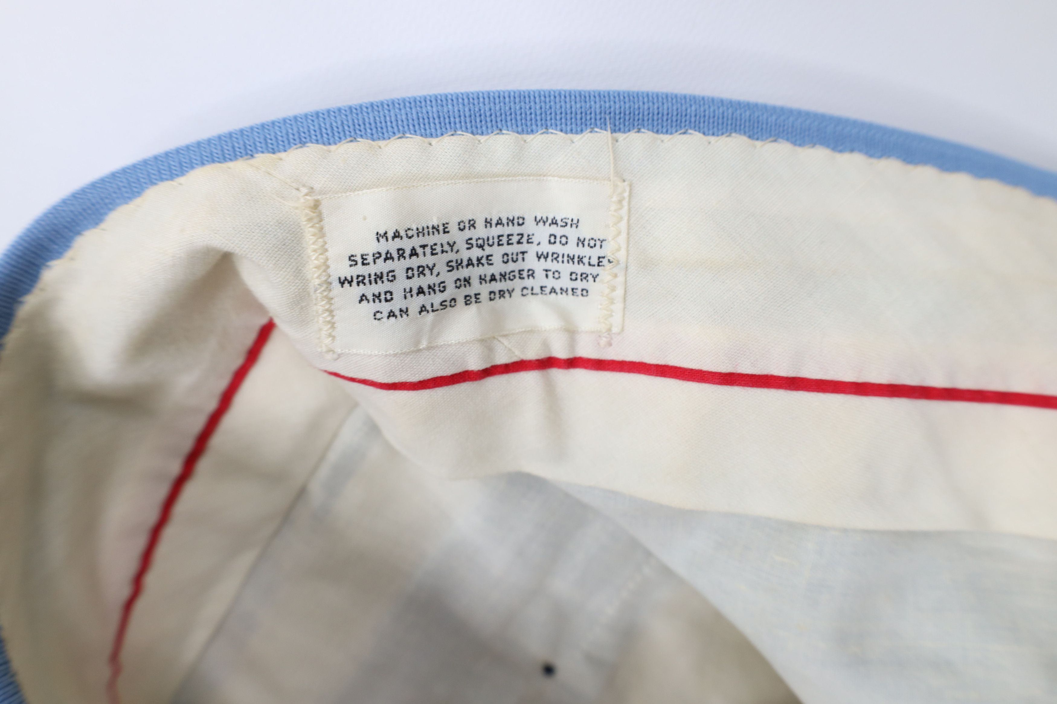 Vintage Vintage 50s 60s Streetwear Bell Bottoms Pants Carolina Blue Size US 34 / EU 50 - 7 Thumbnail