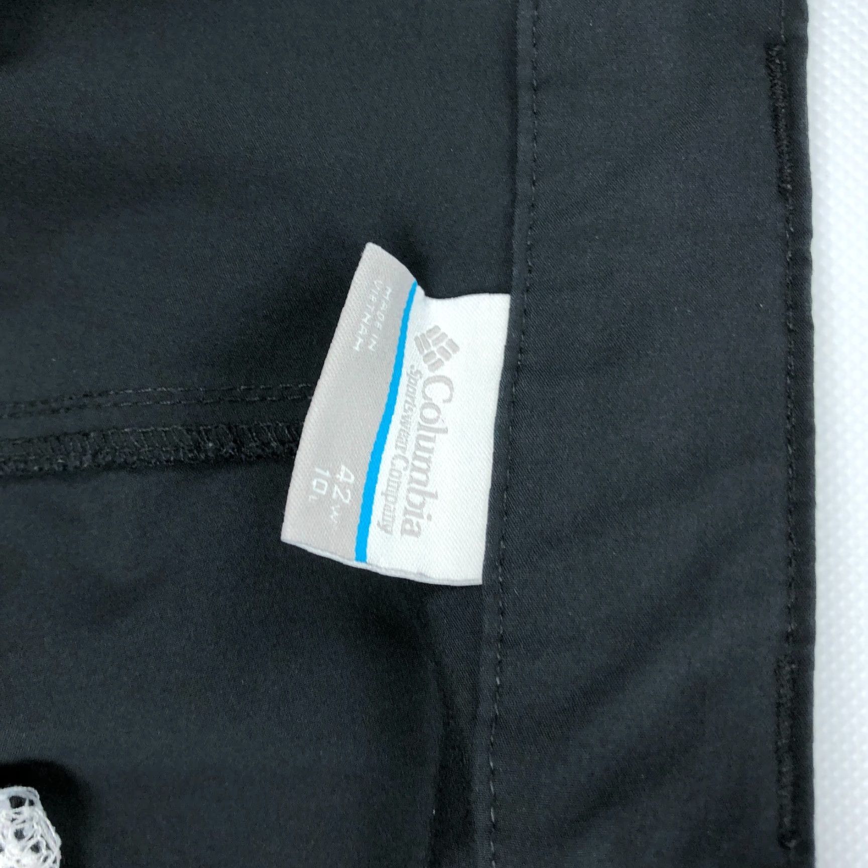 Vintage Columbia PFG Hybrid Shorts Mens 42 Solid Black 10" Inseam Cargo Casual Beach Outdoor Walking Surf Turf 4 Way Stretch Boardwalk Mens Size US 42 / EU 58 - 7 Thumbnail