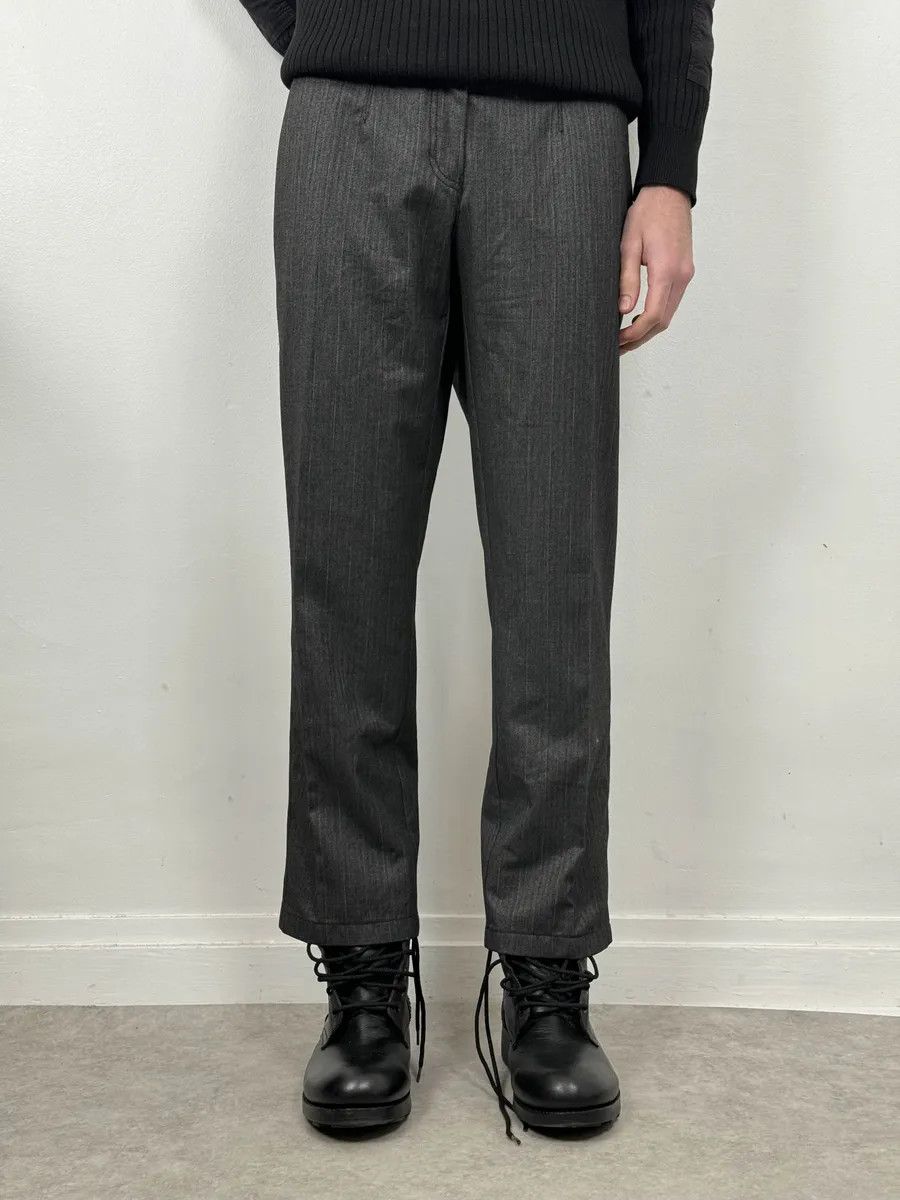 Armani 2000s Armani Grey Wool Classy Tailored Pants Size US 32 / EU 48 - 3 Thumbnail