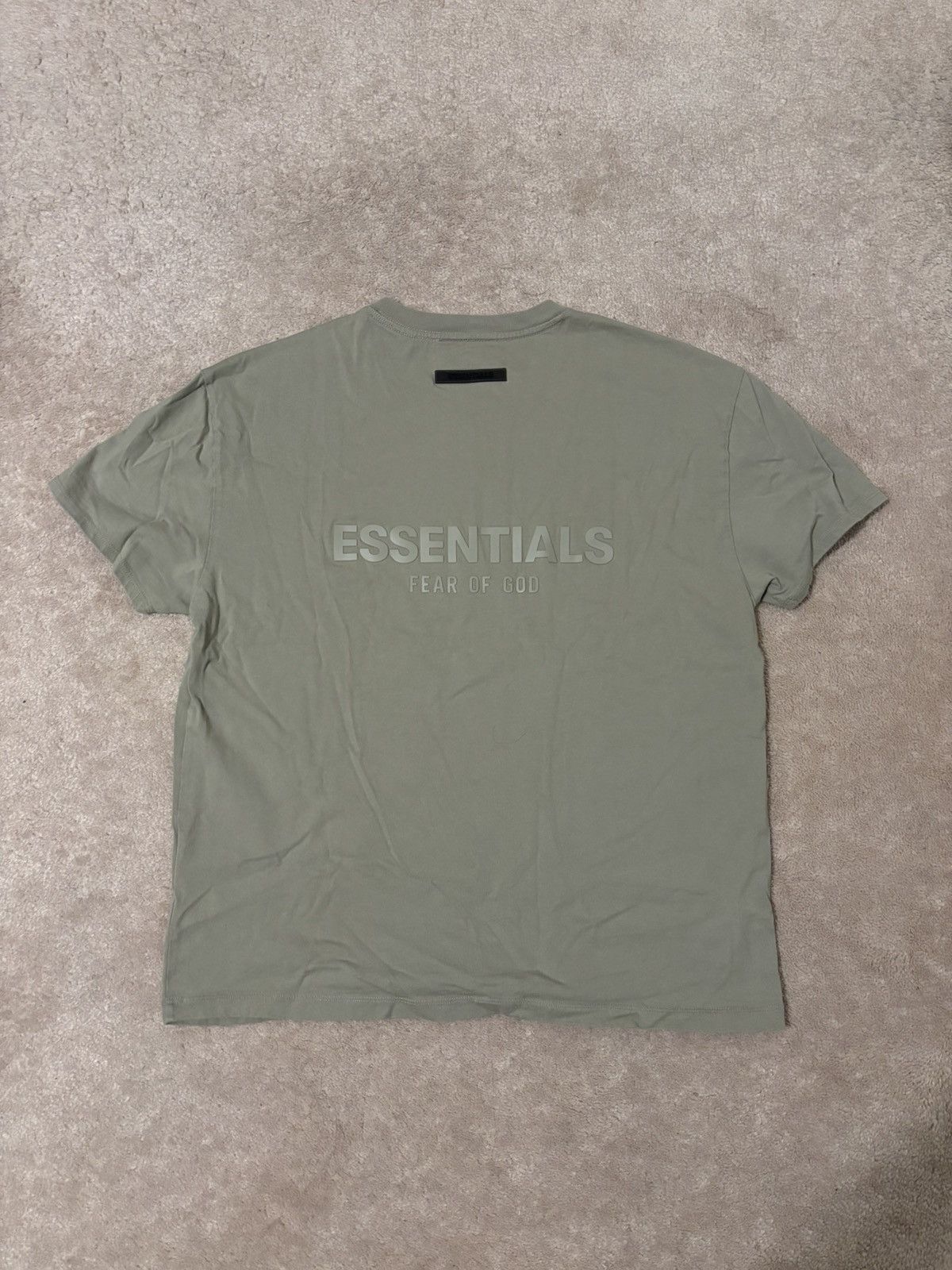 Essentials × Fear of God Fear of God Essentials T-Shirt Pistachio Size US S / EU 44-46 / 1 - 1 Thumbnail