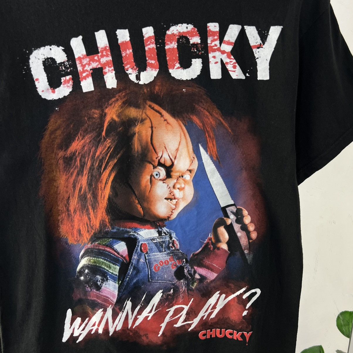 Expert Horror Chucky All Over Print Vintage Horror Movie T-Shirt Size US M / EU 48-50 / 2 - 3 Thumbnail