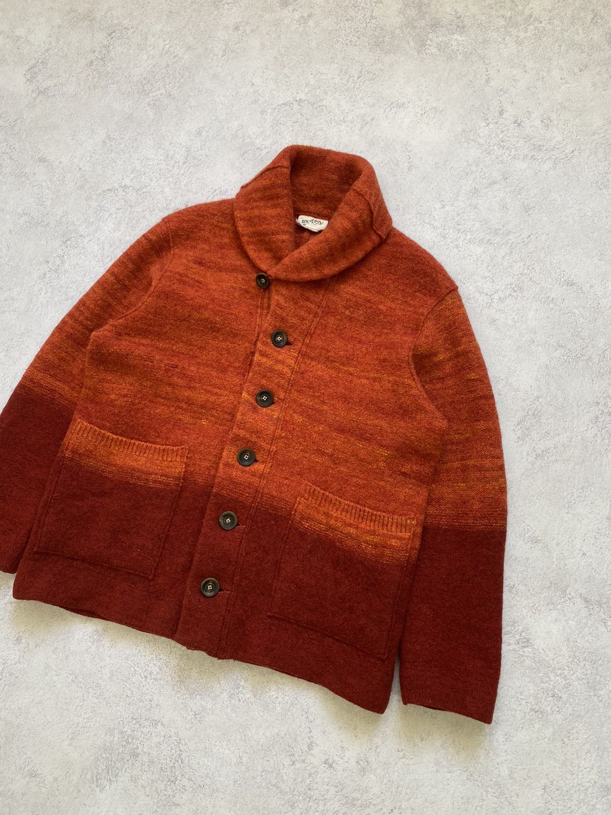 45rpm 45rpm Japanese Wool Cardigan Unisex Size S (Kapital Style) Size US S / EU 44-46 / 1 - 16 Thumbnail