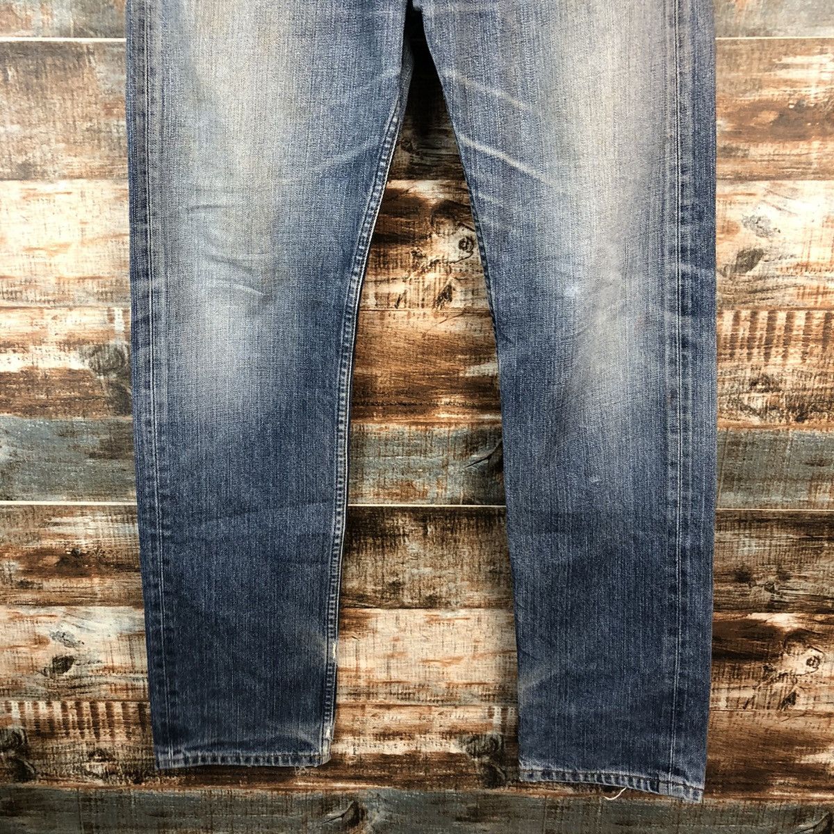 Levi's DL Levis 505 Blue vintage Denim Pants #C198 Size US 33 - 6 Thumbnail