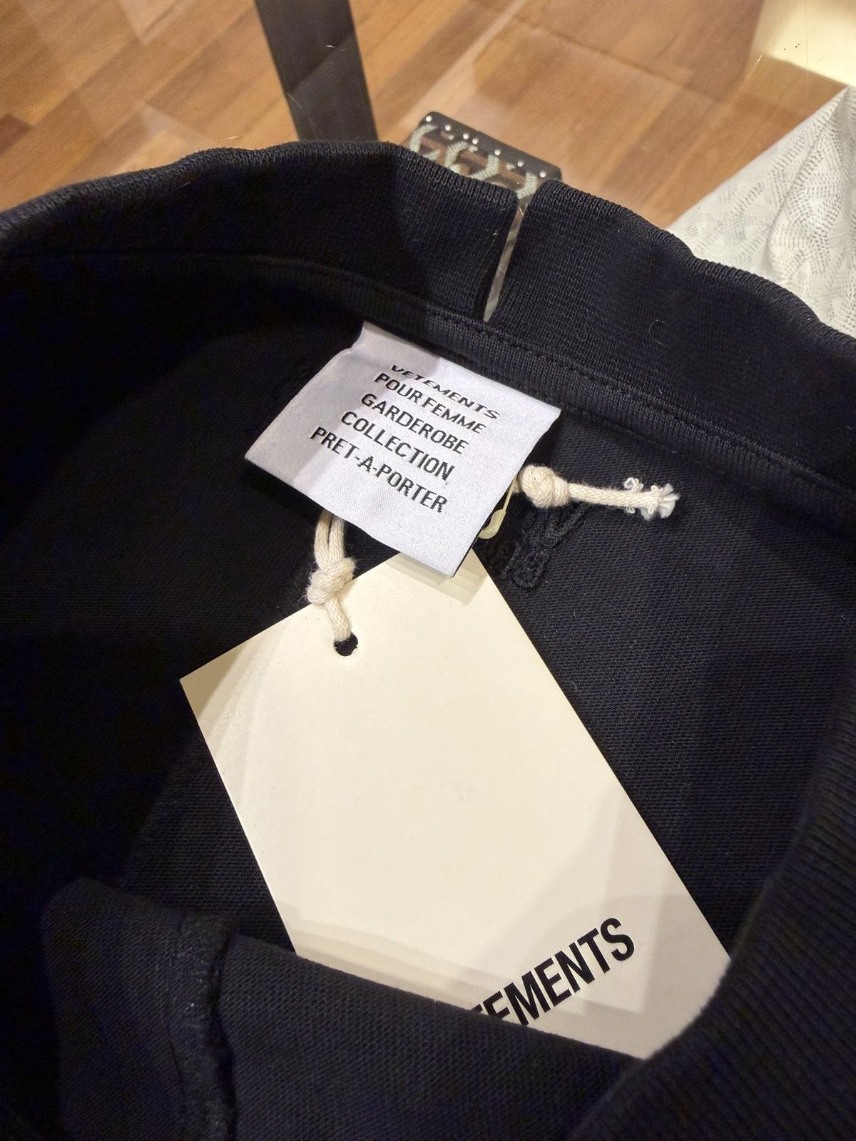 Vetements Vetements Black Cradle of Filth Cut Up Tee Size S / US 4 / IT 40 - 3 Thumbnail