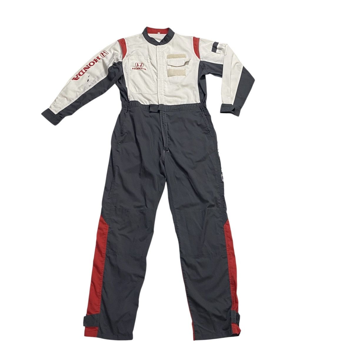 Honda Vintage Honda White Coveralls Waist 33-34 Size US L / EU 52-54 / 3 - 1 Thumbnail