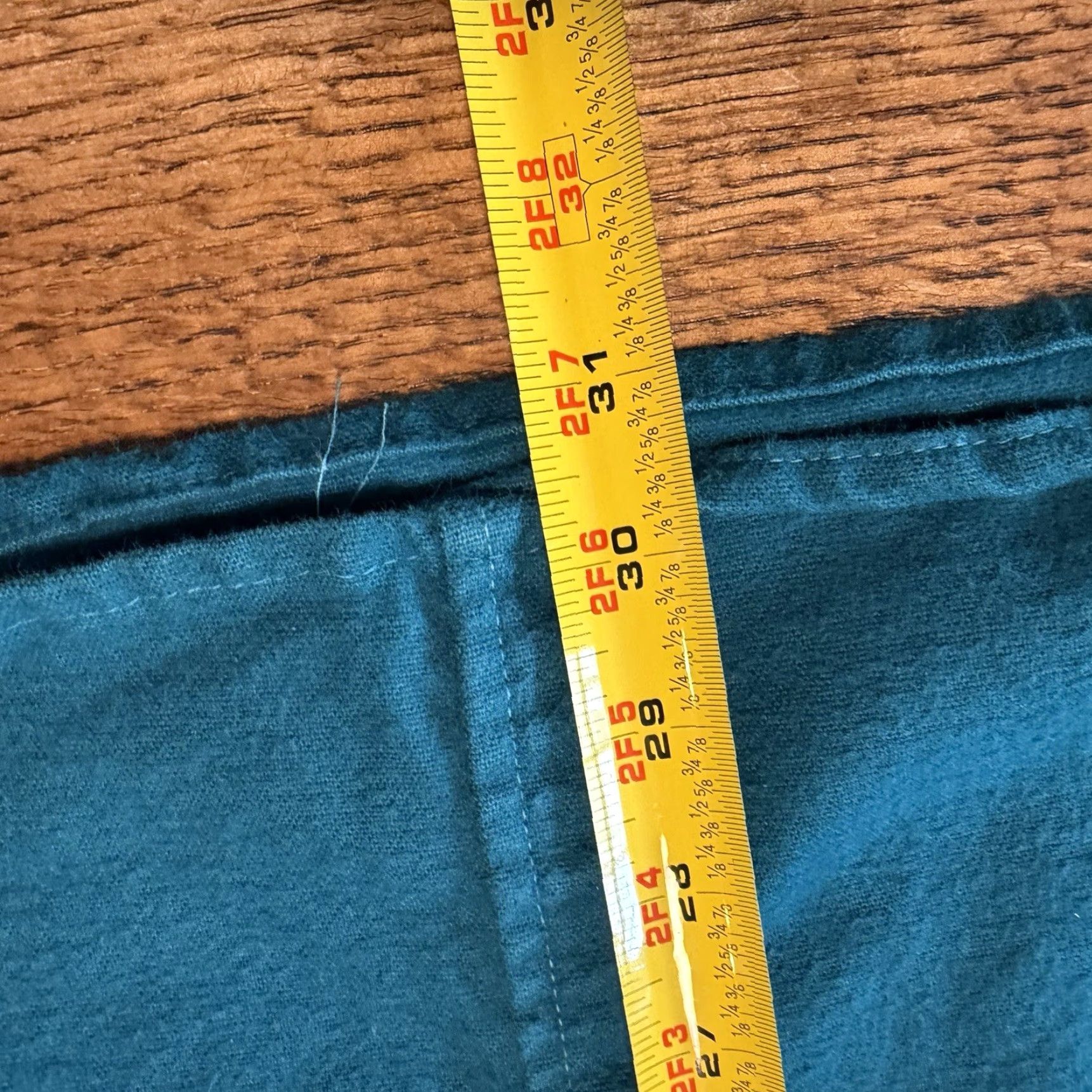 Vintage VINTAGE Cabela's Flannel Shirt Mens Large Teal USA Made Blue Chamois Cloth Pockets Button-Up Heavyweight All Seasons Size US L / EU 52-54 / 3 - 6 Thumbnail
