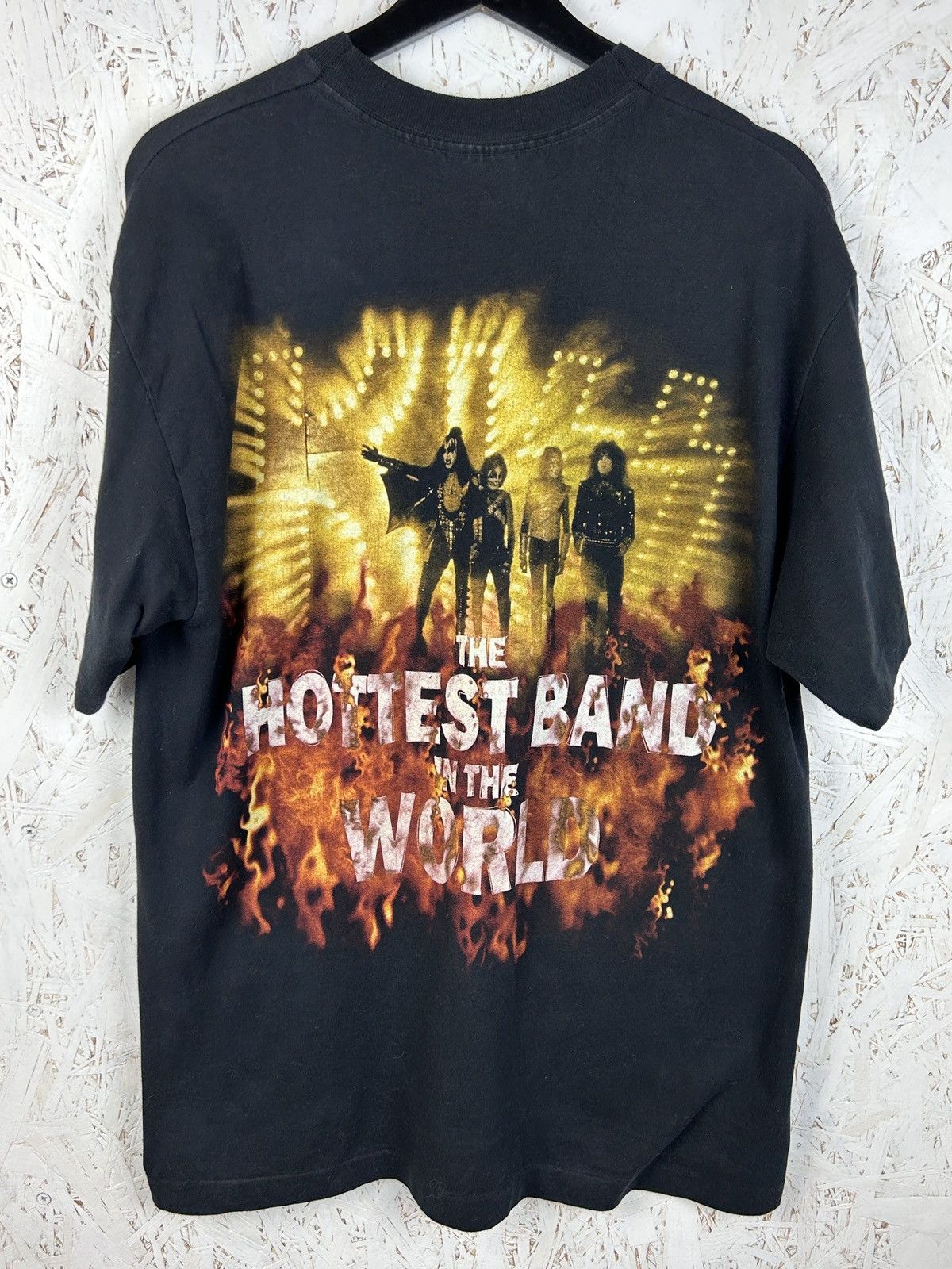 Band Tees 90s Vintage Kiss Alive Worldwide 1996/97 Tour T-Shirt Size US L / EU 52-54 / 3 - 6 Thumbnail