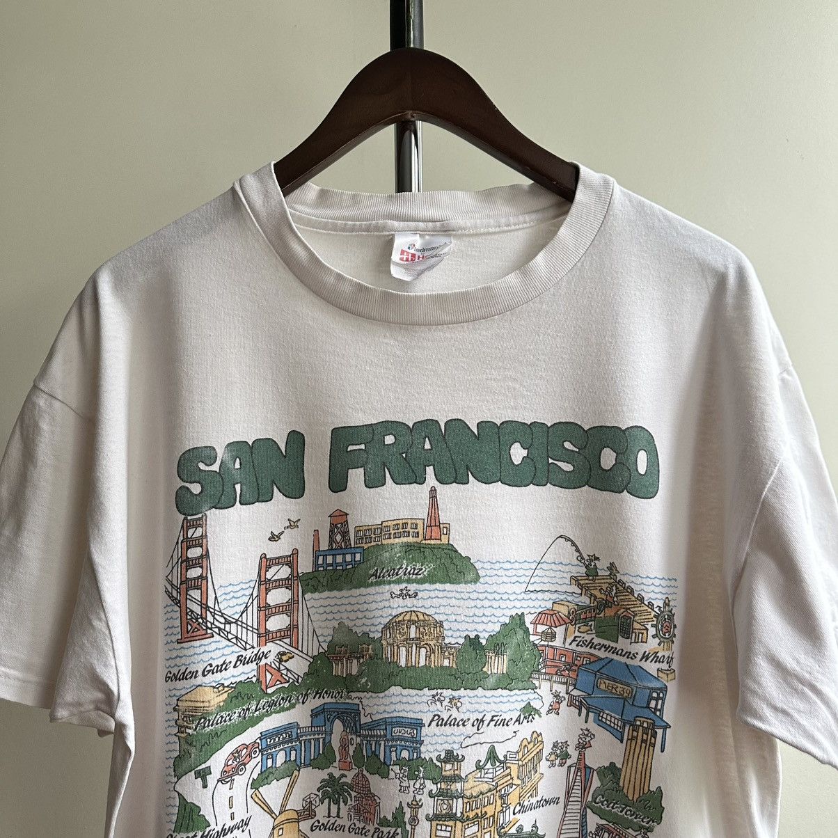 Hanes Vintage San Francisco US Promo Graphic Tee Size US L / EU 52-54 / 3 - 2 Thumbnail
