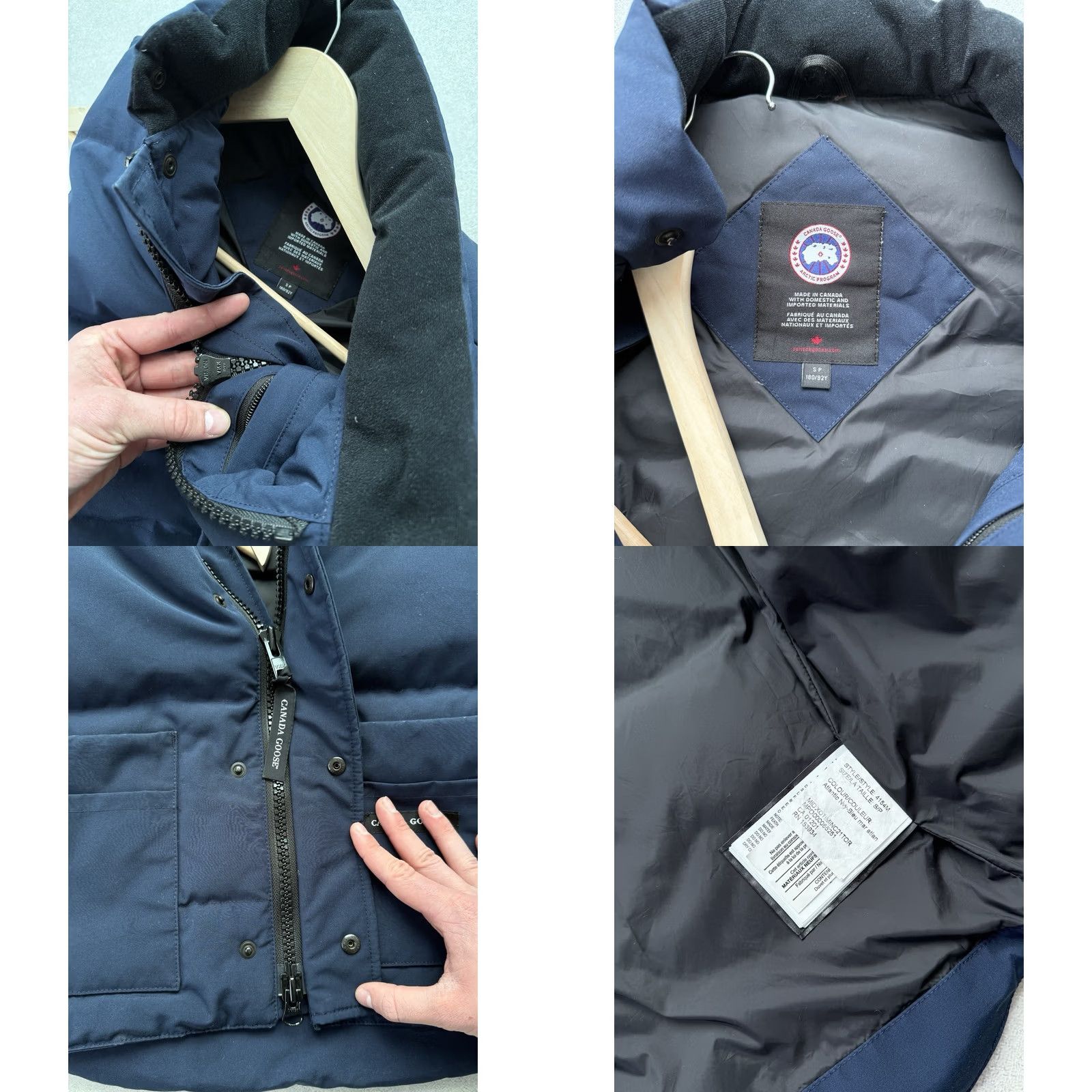 Canada Goose Canada Goose Vest Gilet Outdoor Down Freestyle Blue Men’s S Smoothshell Zip Embroidered Logo Size US S / EU 44-46 / 1 - 9 Thumbnail