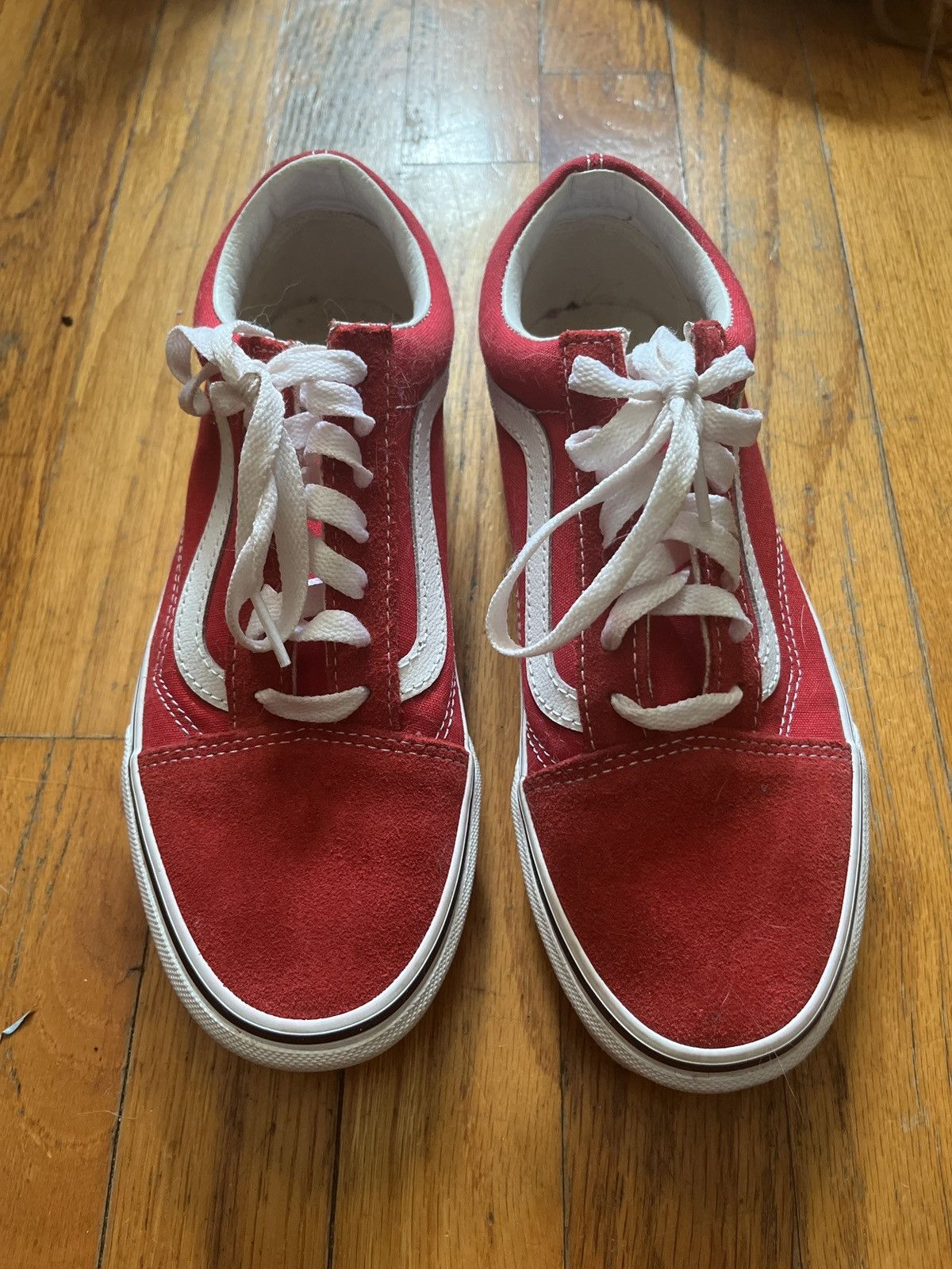 Vans red and white vans Size US 7.5 / IT 37.5 - 1 Thumbnail