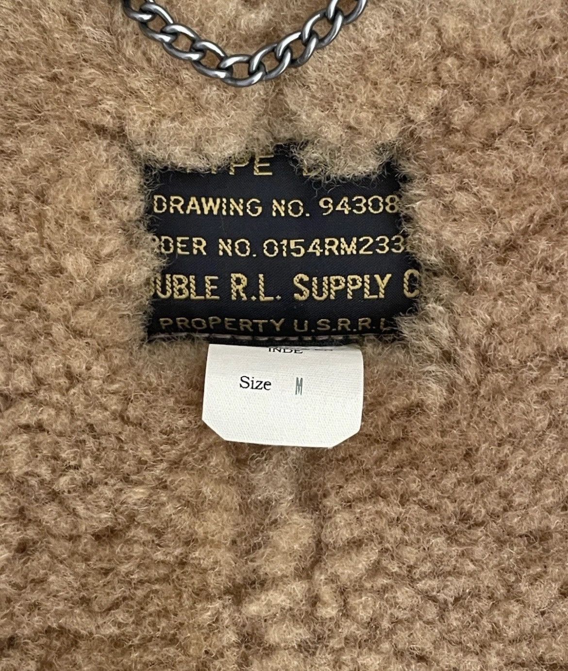 RRL Ralph Lauren Ralph Lauren RRL sheepskin shearling leather Size US M / EU 48-50 / 2 - 4 Thumbnail