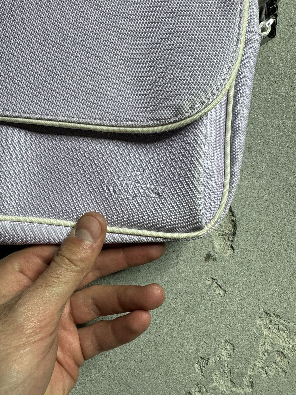 Lacoste × Vintage Lacoste Messenger Bags Size ONE SIZE - 3 Thumbnail