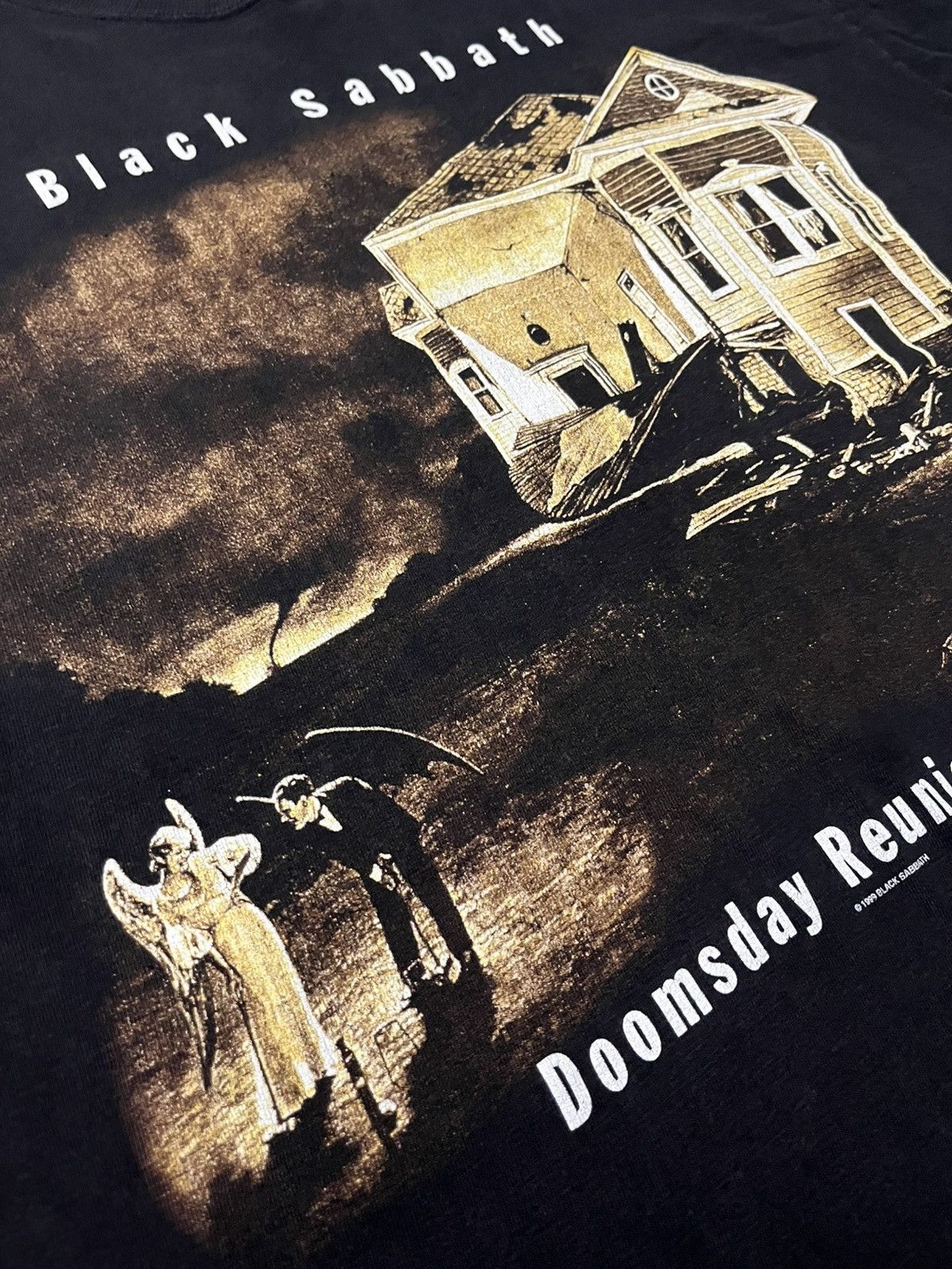 Band Tees Vintage Black Sabbath 90s t shirt Size US XL / EU 56 / 4 - 7 Thumbnail
