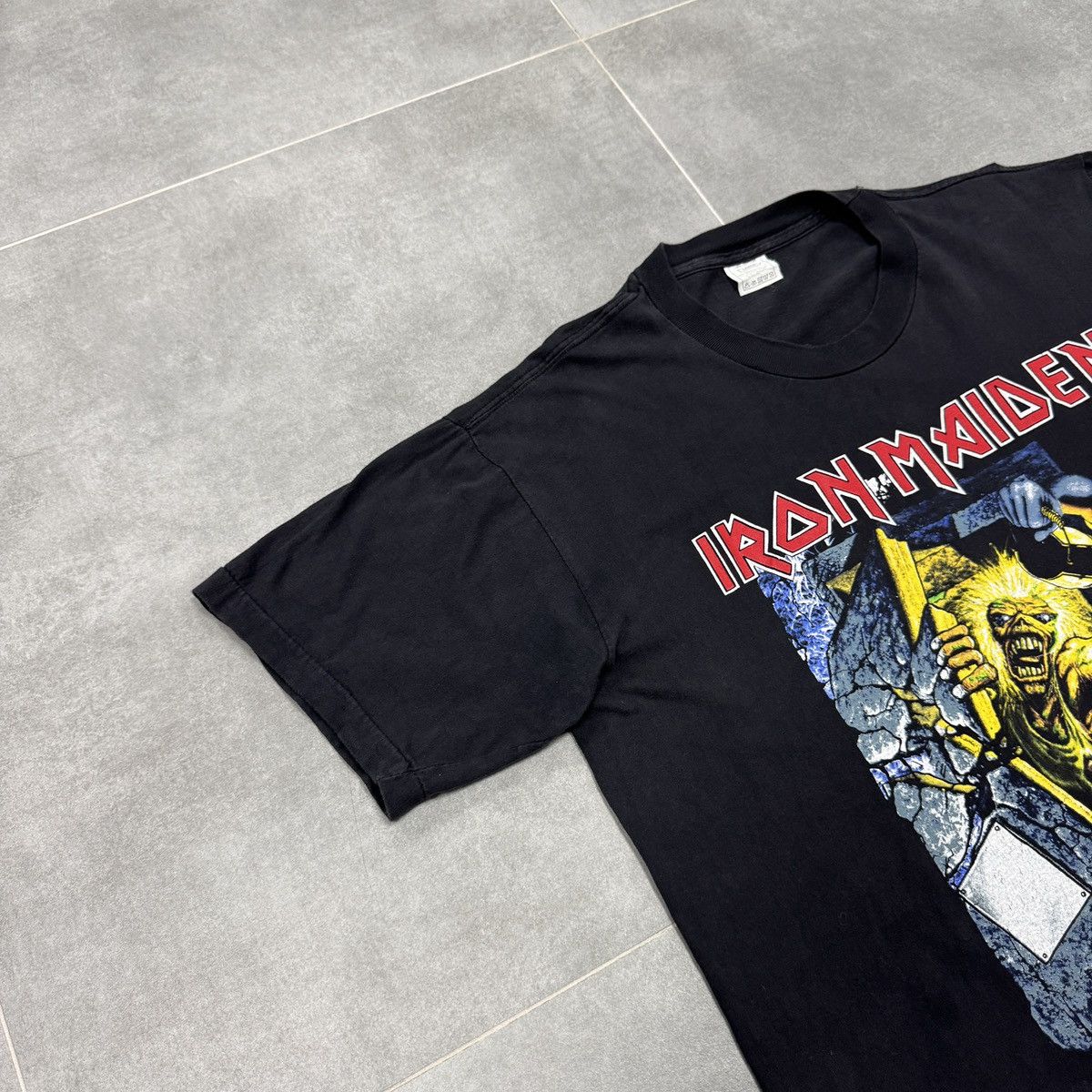 Iron Maiden × Vintage Vintage Iron Maiden 1990 Rare 90s T-Shirt Size L Size US L / EU 52-54 / 3 - 3 Thumbnail