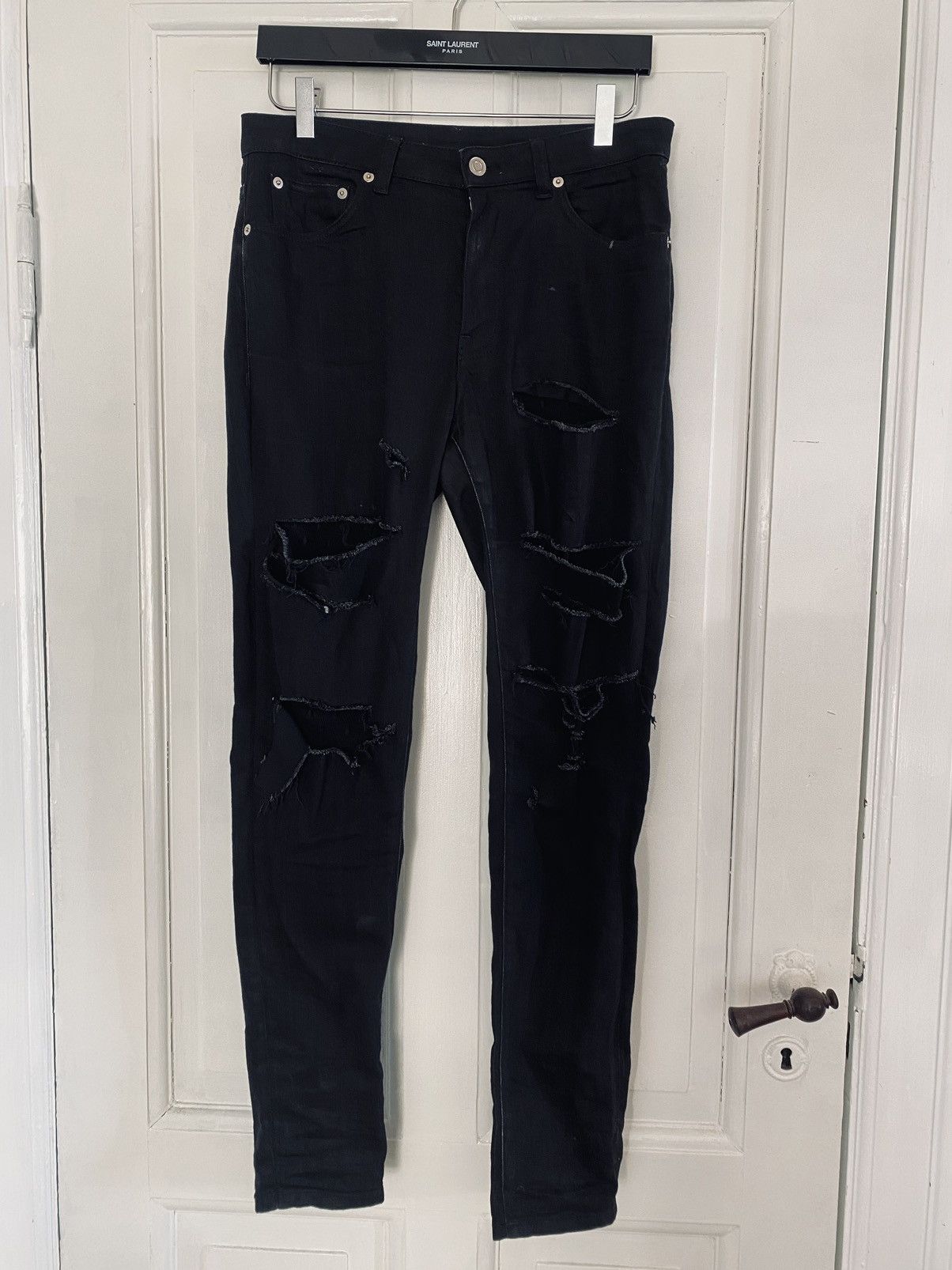 Hedi Slimane × Saint Laurent Paris × Yves Saint Laurent D05 SPIDER CRASH Size US 31 - 1 Thumbnail