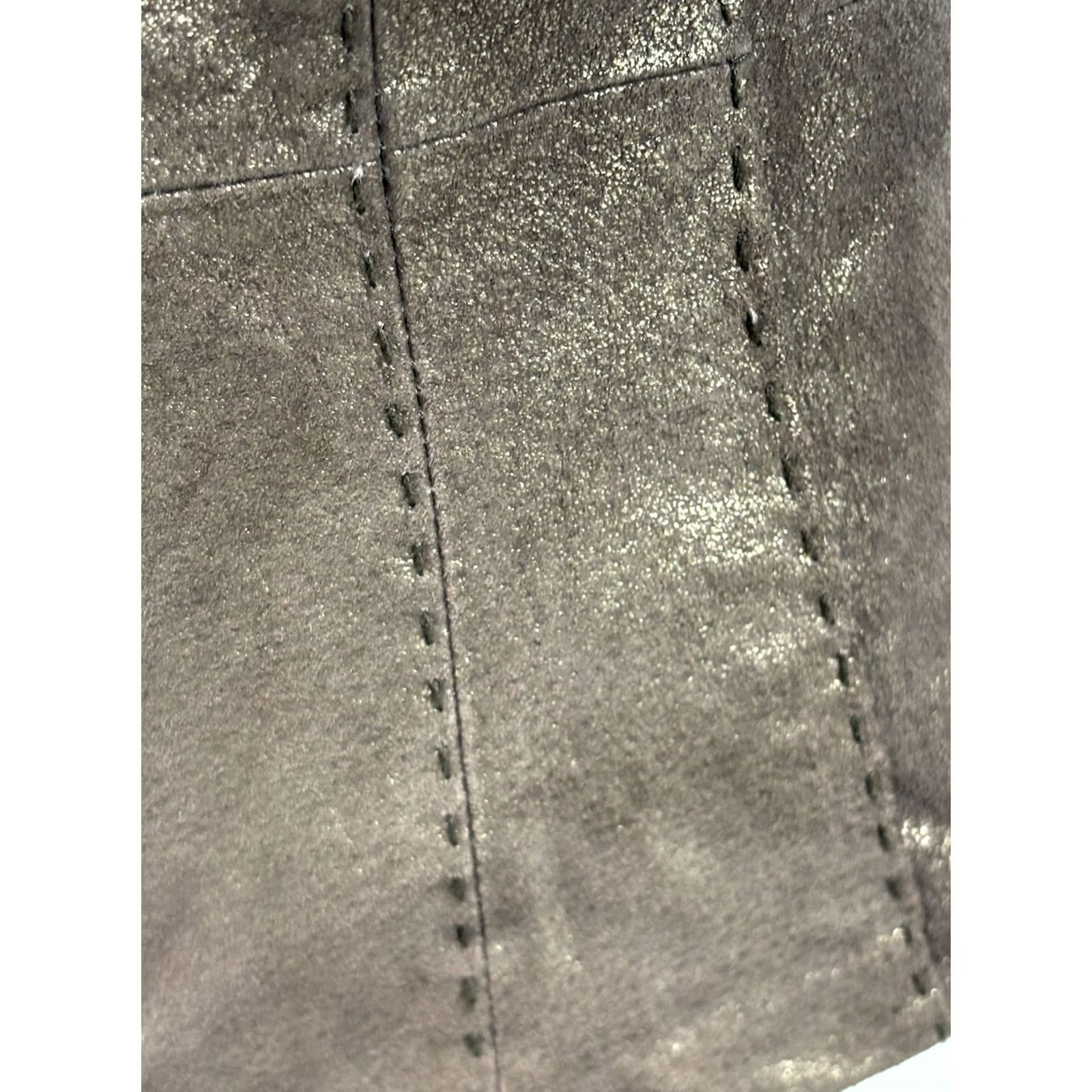 Coldwater Creek Coldwater Creek Leather Jacket Coat Women’s Sp Petite Bronze Y2K Size S / US 4 / IT 40 - 6 Thumbnail