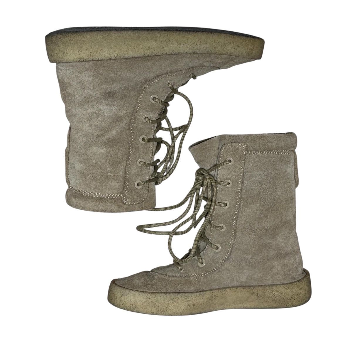 Yeezy YEEZY SEASON 2 CREAPE BOOTS TAUPE Size US 10.5 / EU 43-44 - 10 Thumbnail