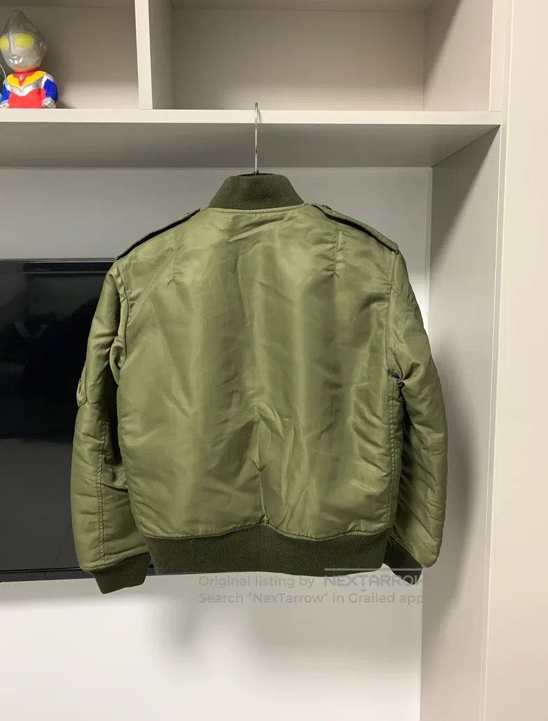 Saint Laurent Paris Saint Laurent Paris Military Green Pilot Jacket Size XS / US 0-2 / IT 36-38 - 2 Thumbnail