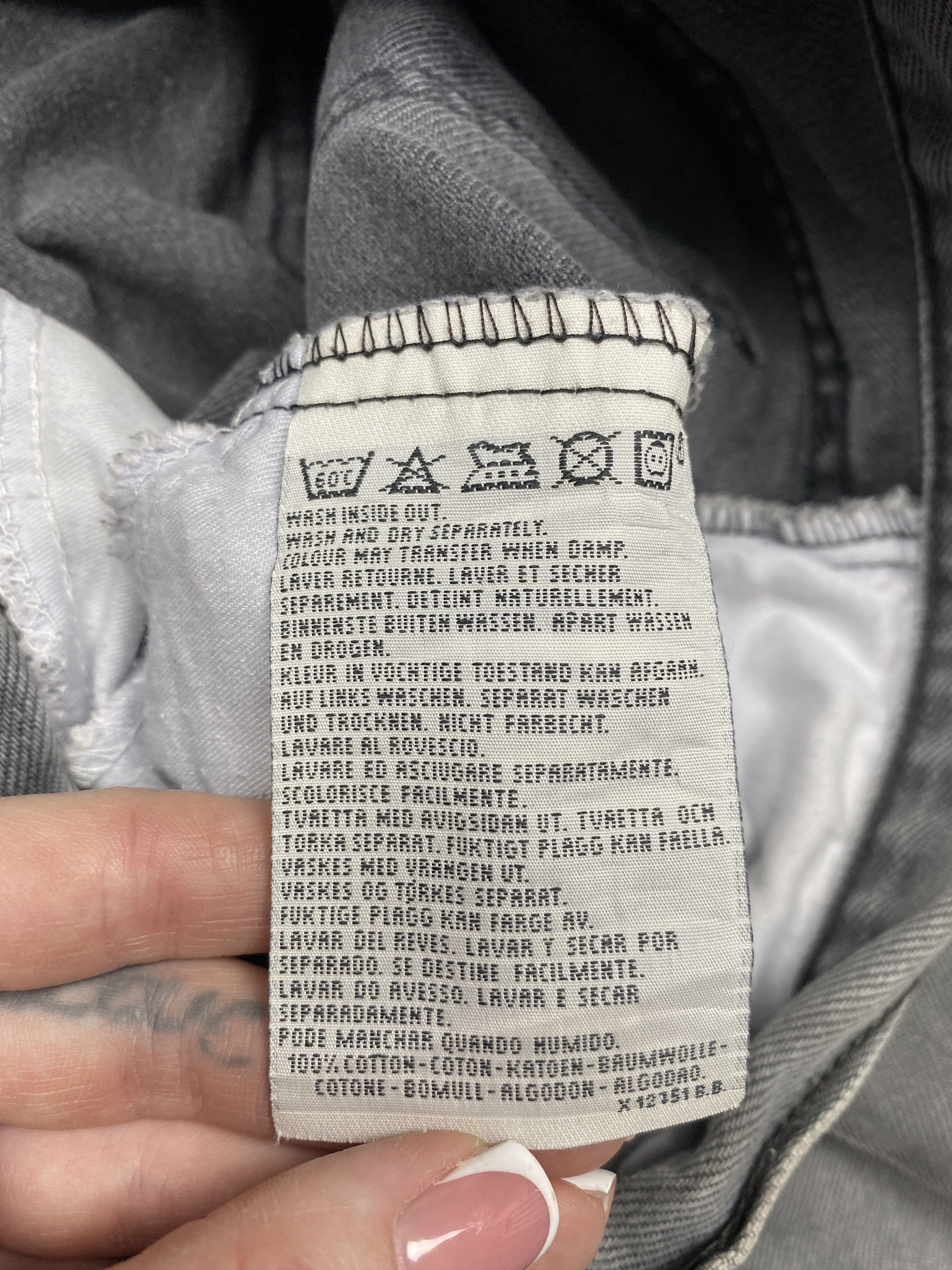 Levi's × Vintage Levis 618 90s Vintage Mens Denim Pants Orange Tab Jeans Size US 34 / EU 50 - 10 Thumbnail