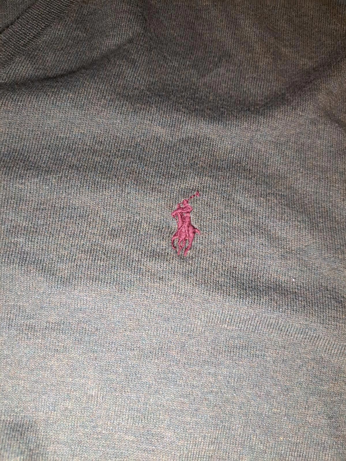 Polo Ralph Lauren VINTAGE Polo Ralph Lauren Sweater Mens XL Green Pima Cotton Size US XL / EU 56 / 4 - 3 Thumbnail