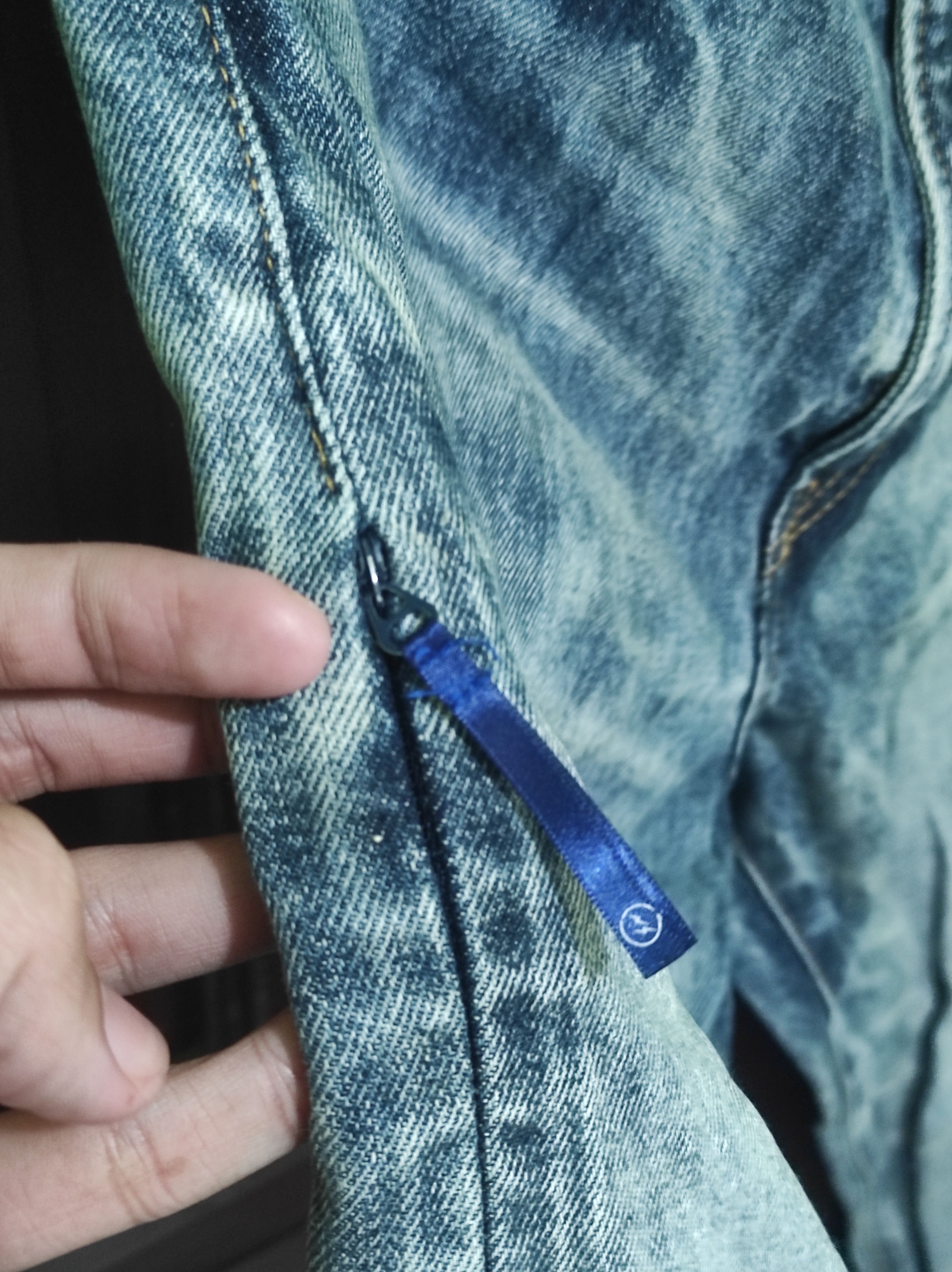 Fragment Design × Vanquish VanquishXFragment Selvedge Jeans Size US 35 - 7 Thumbnail