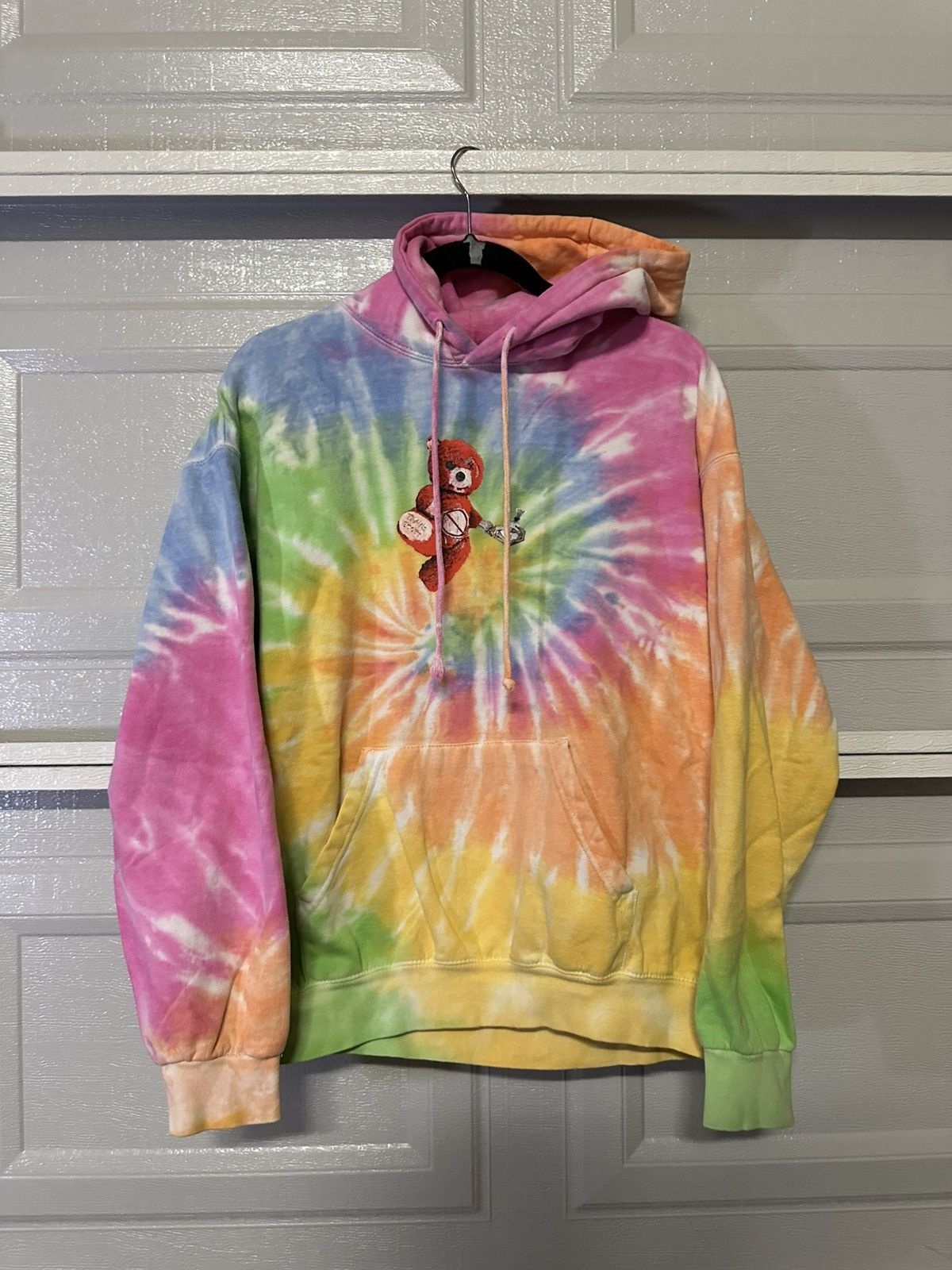 Astroworld rainbow hoodie best sale