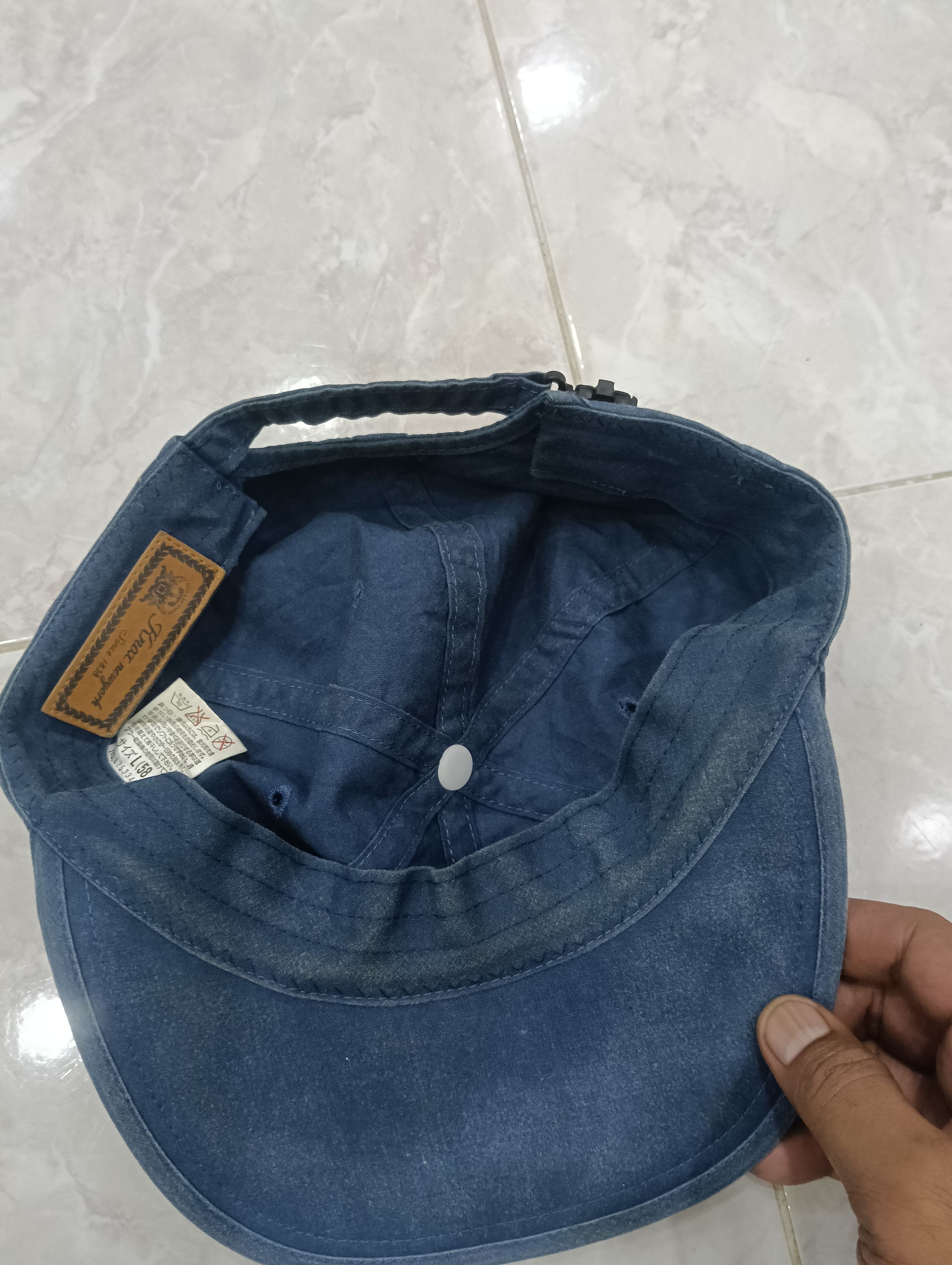 Japanese Brand Vintage Knox New York Hats Navy Blue Size ONE SIZE - 13 Thumbnail