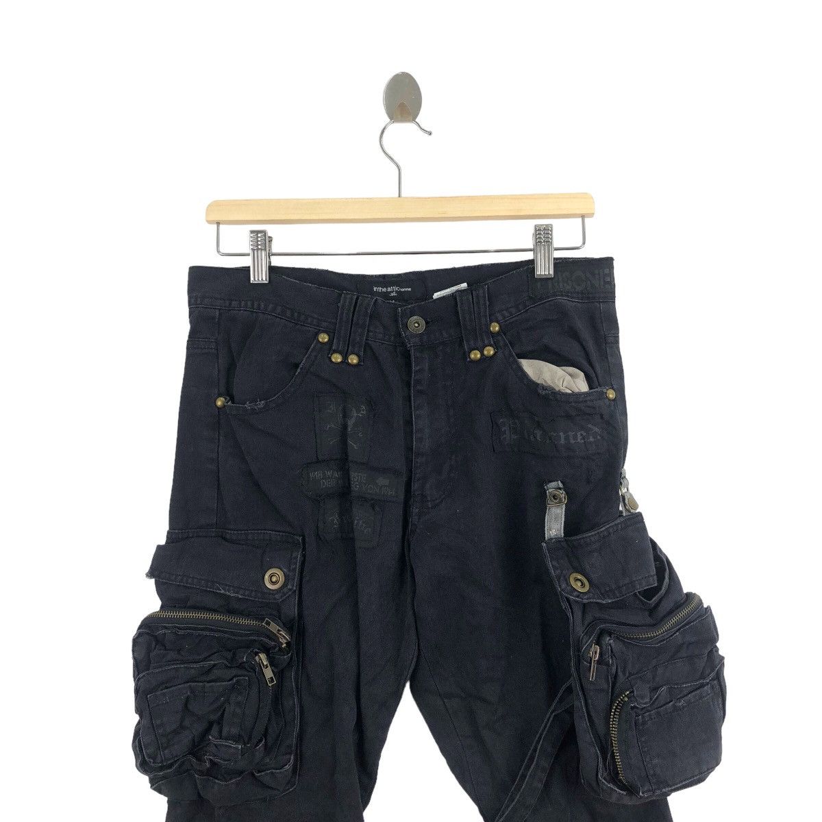In The Attic IN THE ATTIC Hybrid Cargo High Streets Technical Pant Denim Size US 32 / EU 48 - 2 Thumbnail