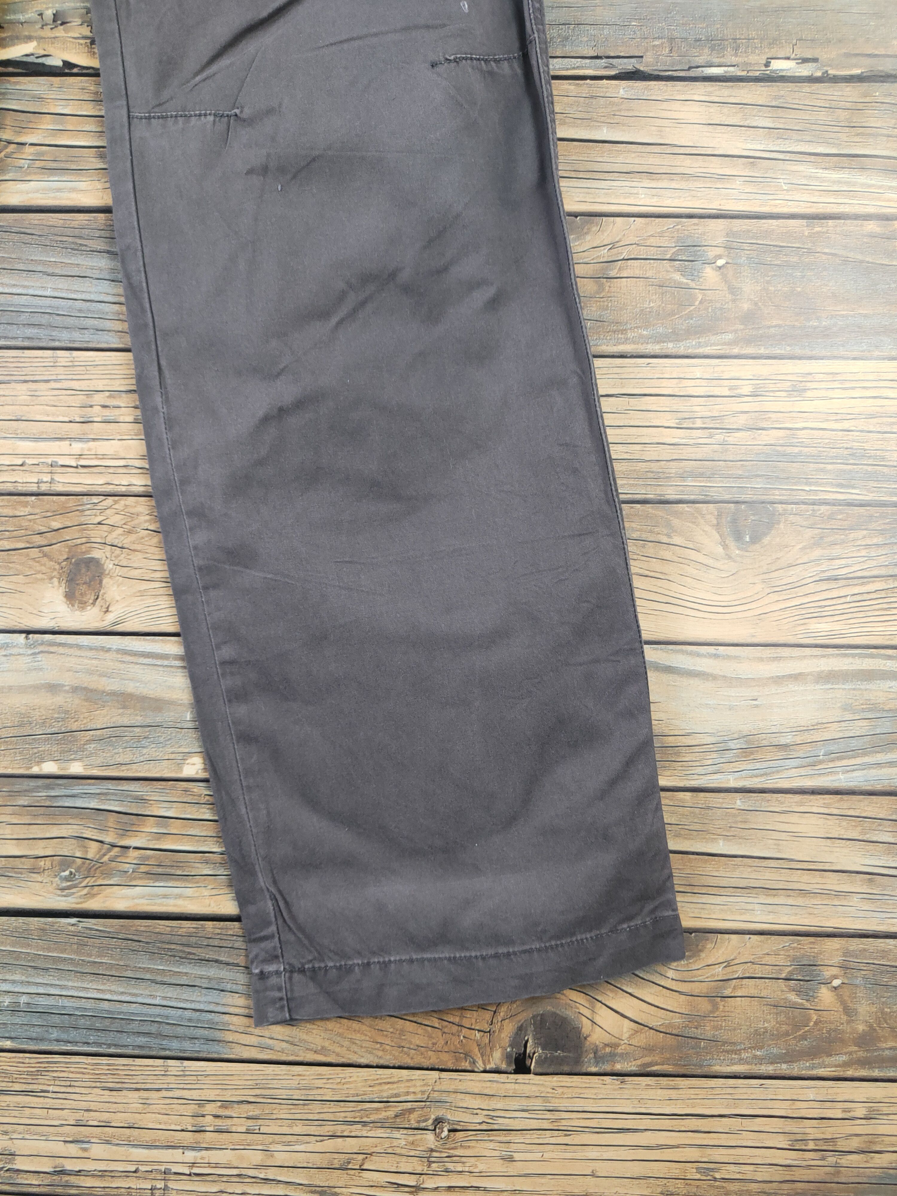 Japanese Brand DL Japanese Brand Dark Gray Multipocket Cargo Pants #2152 Size US 31 - 6 Thumbnail