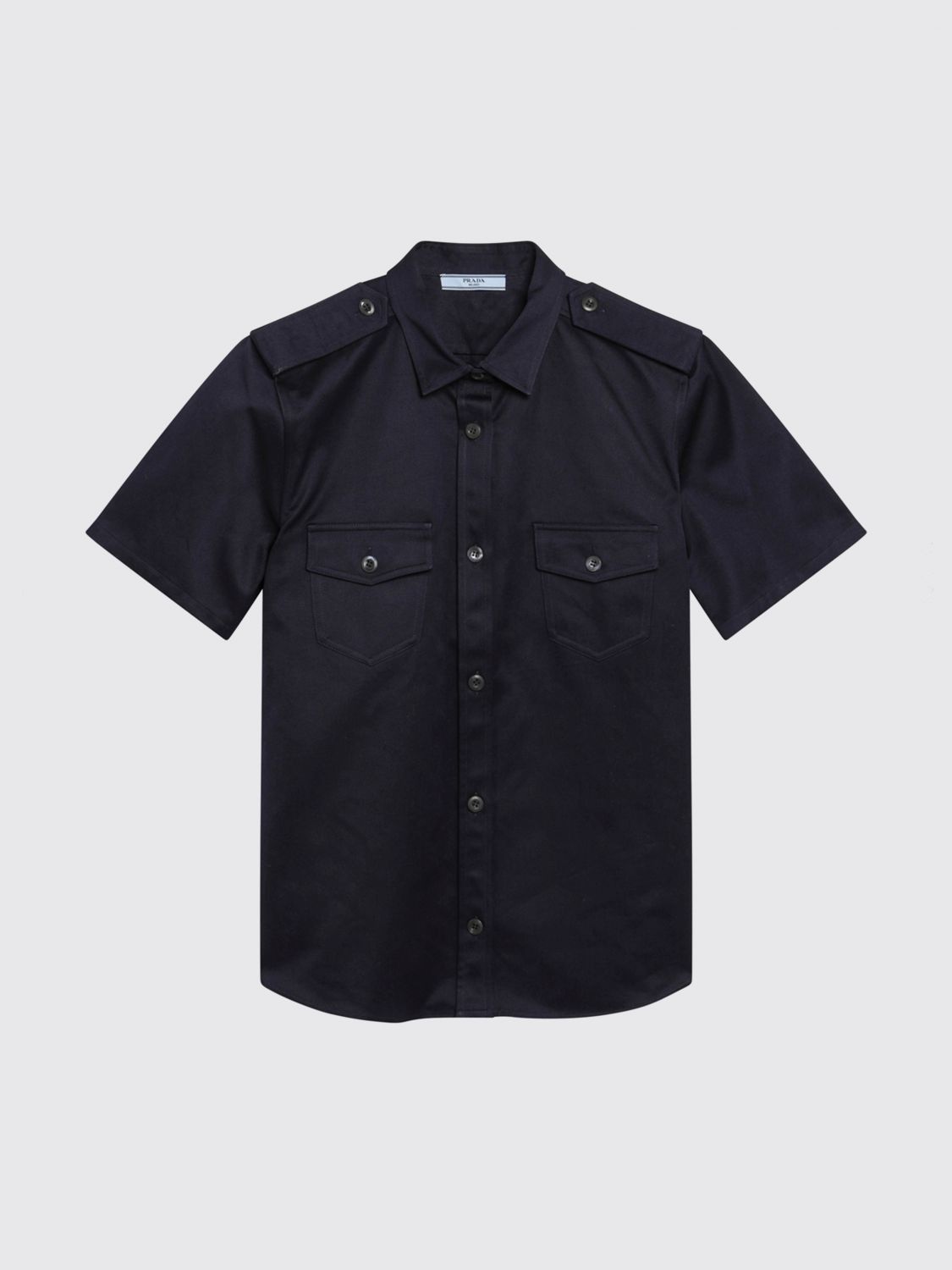 Prada Prada Shirt Woman Blue Size S / US 4 / IT 40 - 1 Preview