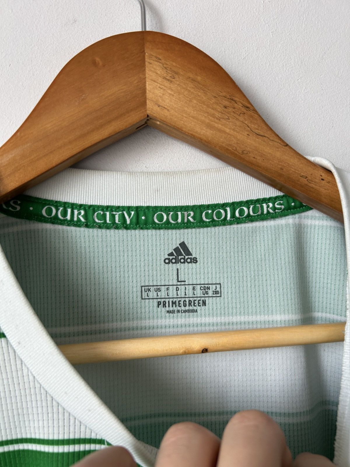 Adidas Adidas Celtic 2021/2022 Home Kit Soccer Jersey Size US L / EU 52-54 / 3 - 4 Thumbnail