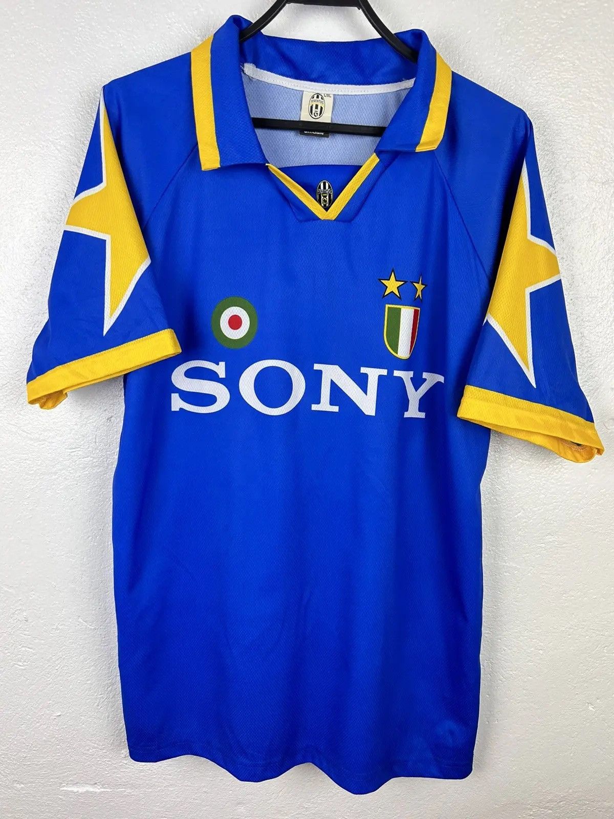 Vintage 90s Vintage Juventus FC 1995/96 Away Kit #10 Soccer