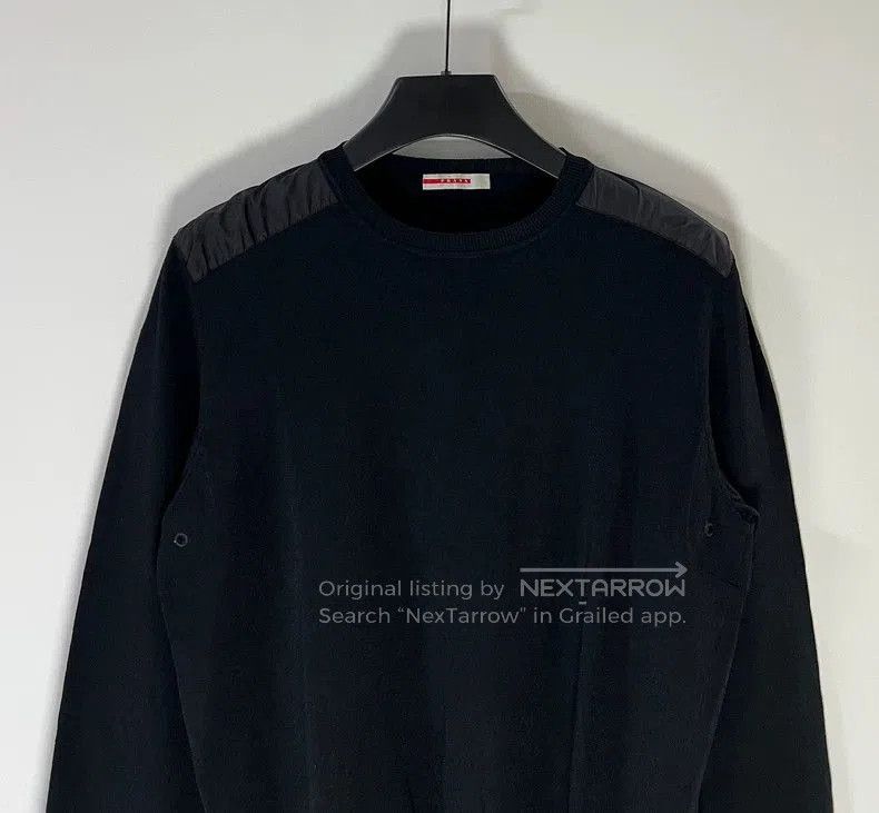 Prada Prada Men's Black Knit Sweater . Size US XL / EU 56 / 4 - 3 Thumbnail