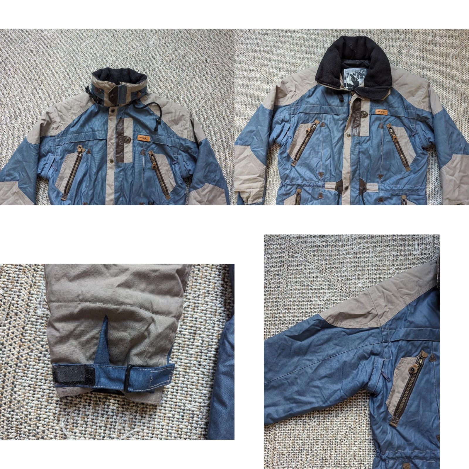 Spyder VINTAGE SPYDER Jacket Coat M Men Blue Gray 1990s Nylon Parka Size US M / EU 48-50 / 2 - 8 Thumbnail