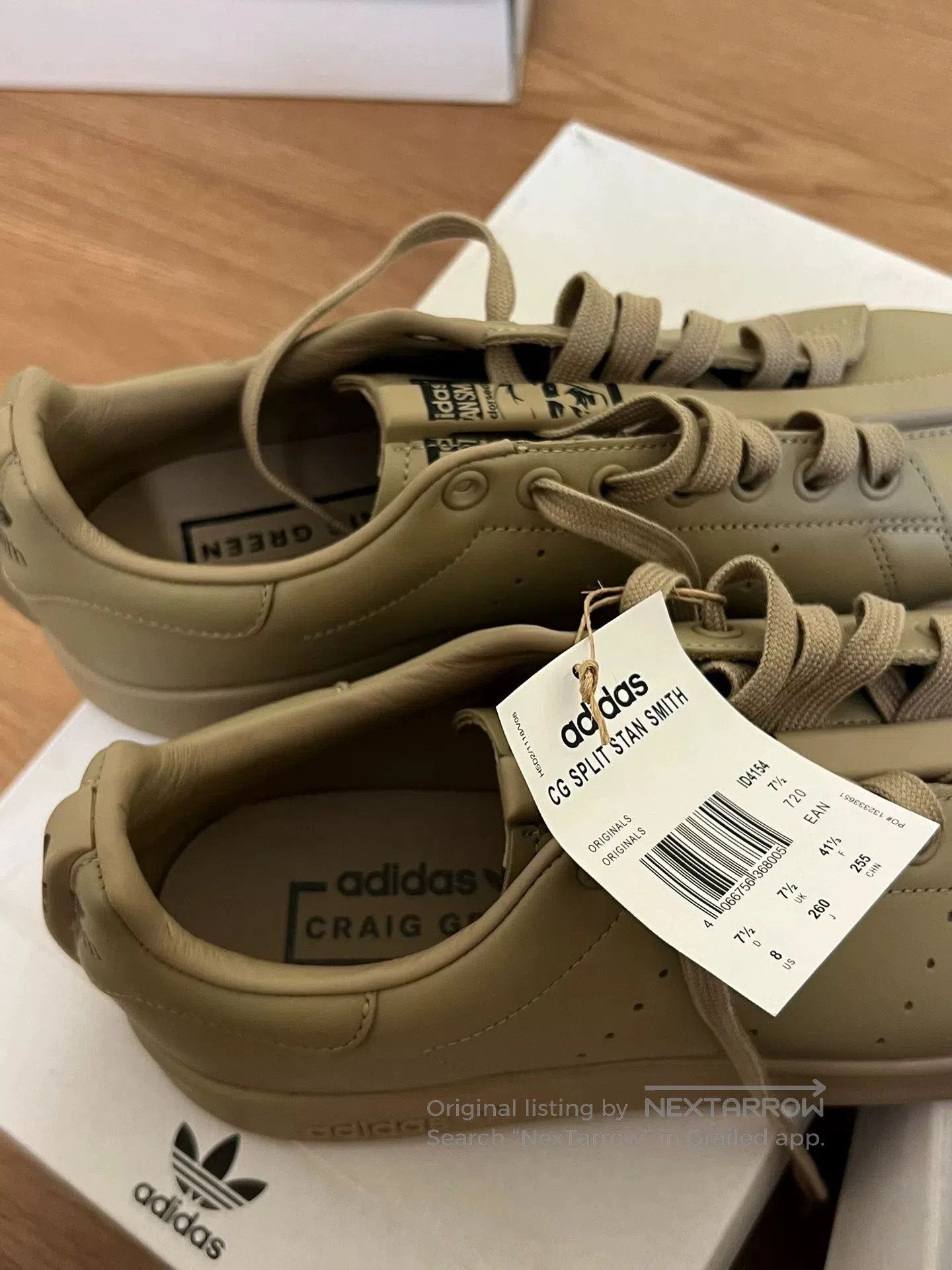 Craig Green Craig Green x Adidas Split Stan Smith Trainers. Size US 8 / EU 41 - 6 Thumbnail
