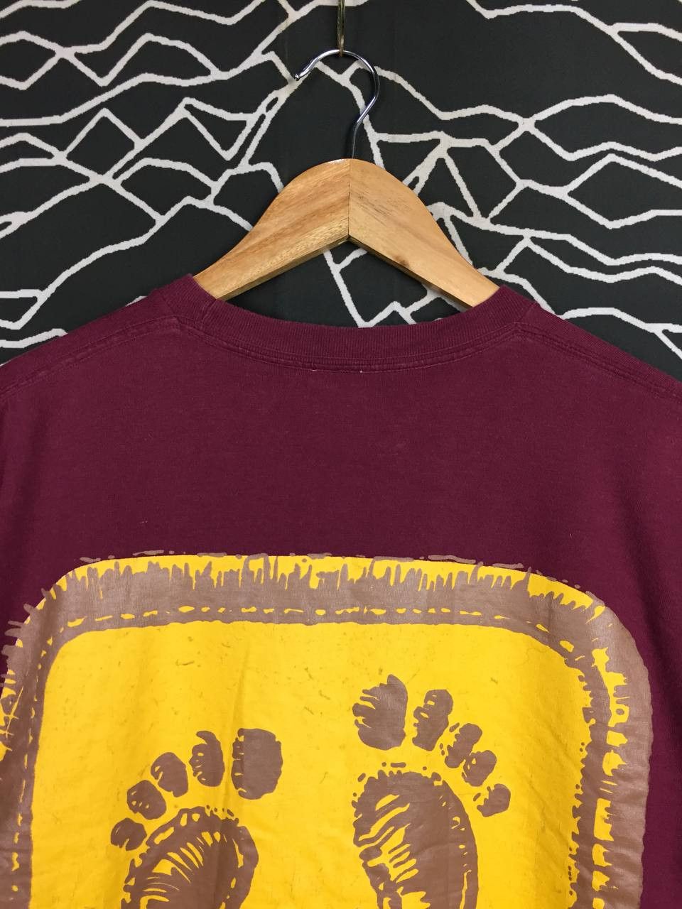 Hang Ten Vtg 80s 90s Hang Ten Classic Surf Big Logo Single Stitch Tee Size US M / EU 48-50 / 2 - 3 Thumbnail