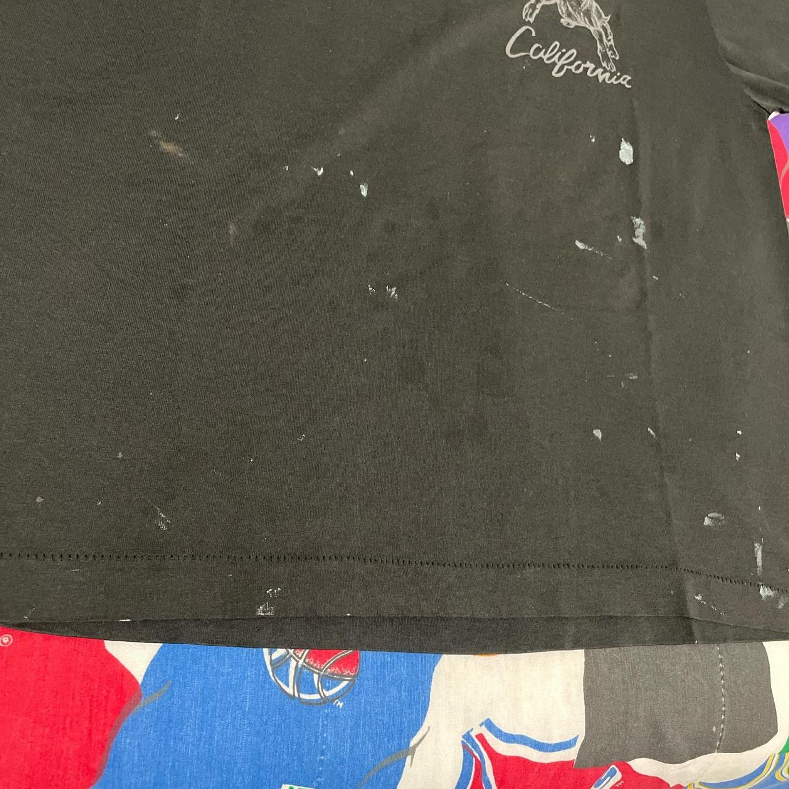 Vintage Vintage 90s Rude Dogs California Thrashed Single Stitch Tee Size US XL / EU 56 / 4 - 7 Thumbnail