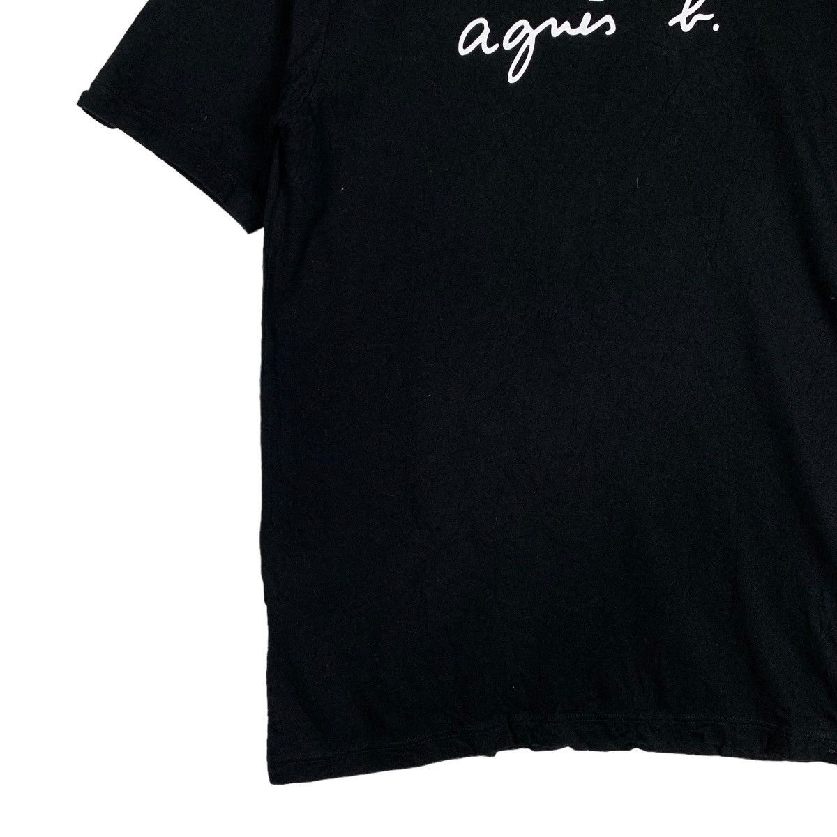 agnes b. AGNES B HOMME PARIS BIG LOGO TEES #0273-C12 Size US S / EU 44-46 / 1 - 4 Thumbnail