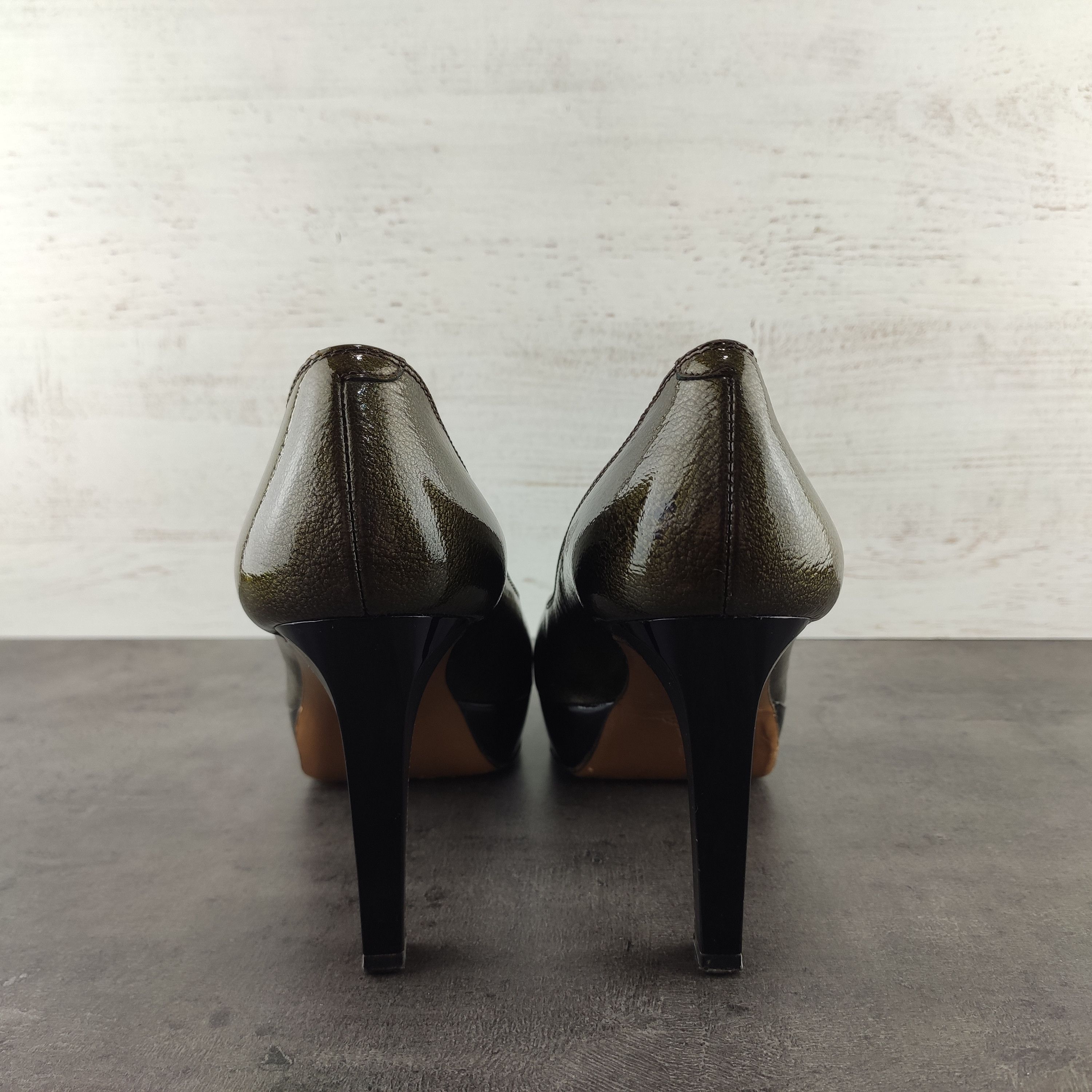 Marni Marni green patent leather heels 37.5 Size US 7.5 / IT 37.5 - 5 Thumbnail